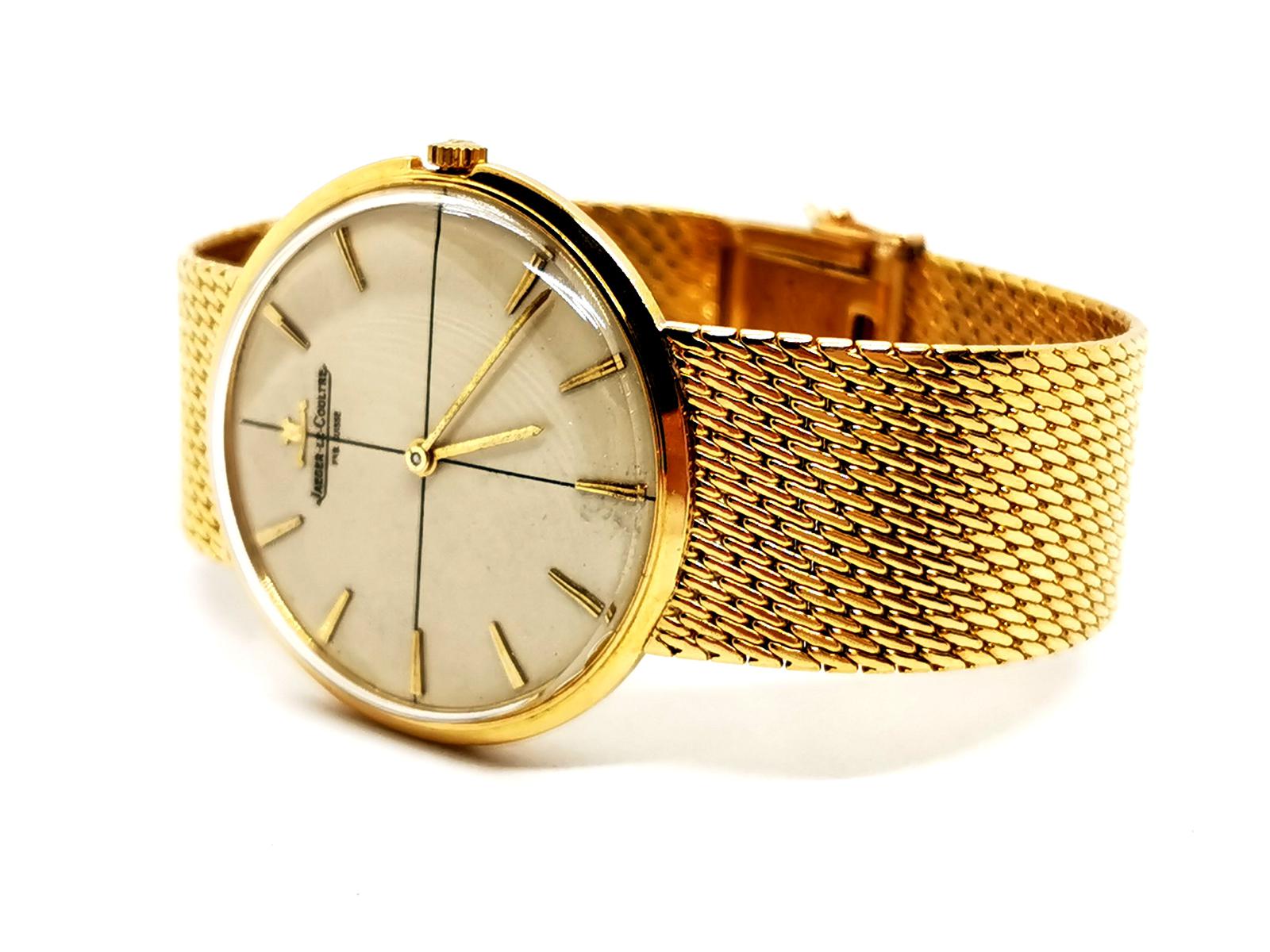 Jaeger- LeCoultre Montre  Or jaune