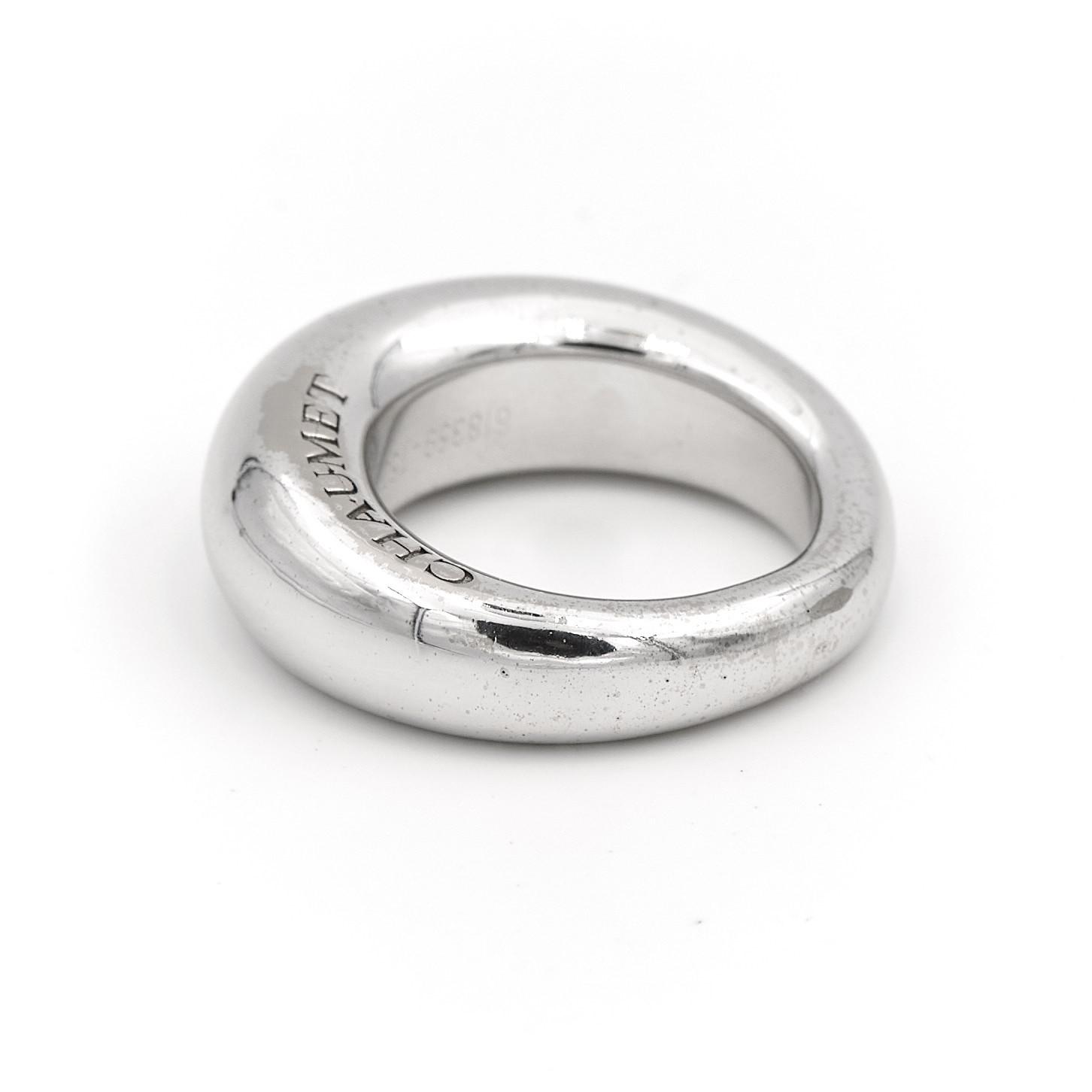 Chaumet White Gold Bangle Ring