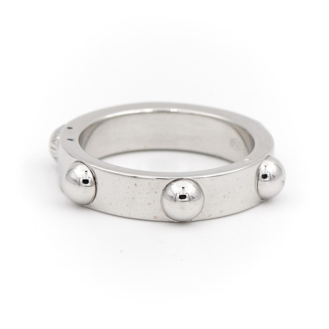 Louis Vuitton Bague Or blanc - Maison Eloe