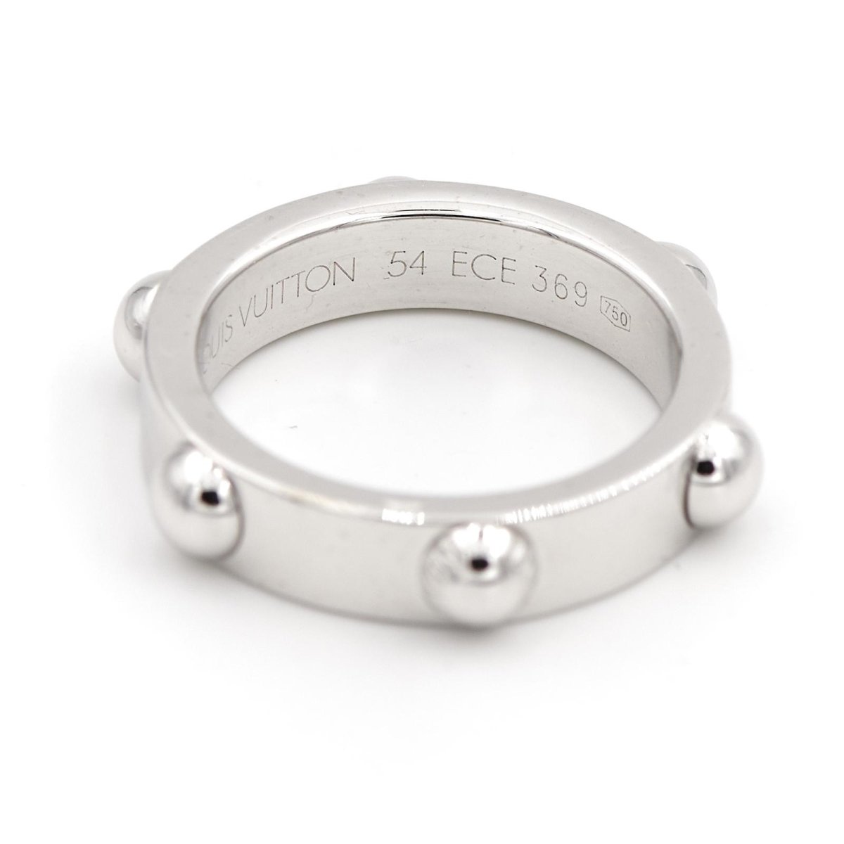 Louis Vuitton Bague Or blanc - Maison Eloe