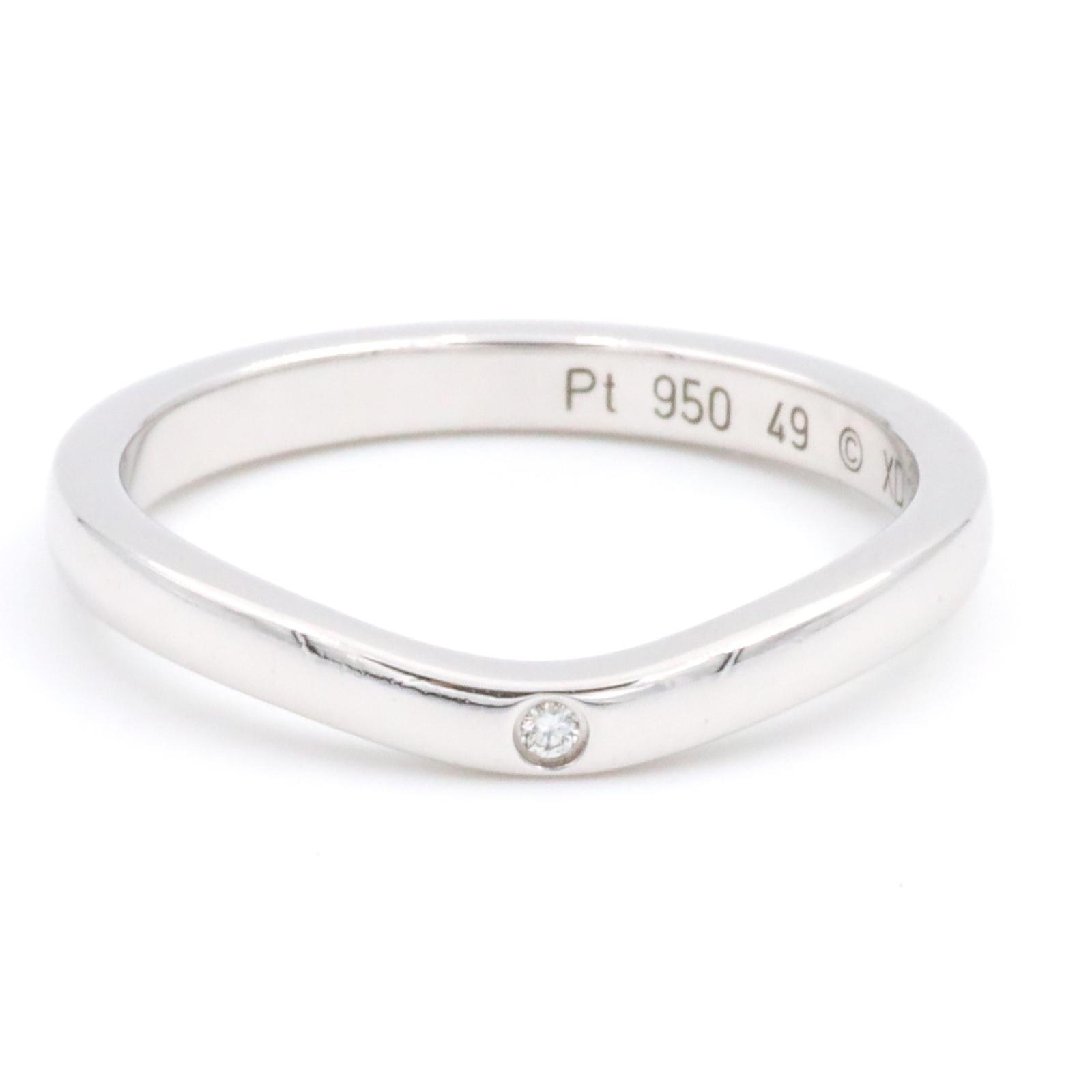 Cartier Ballerina Platinum Diamond Wedding Ring
