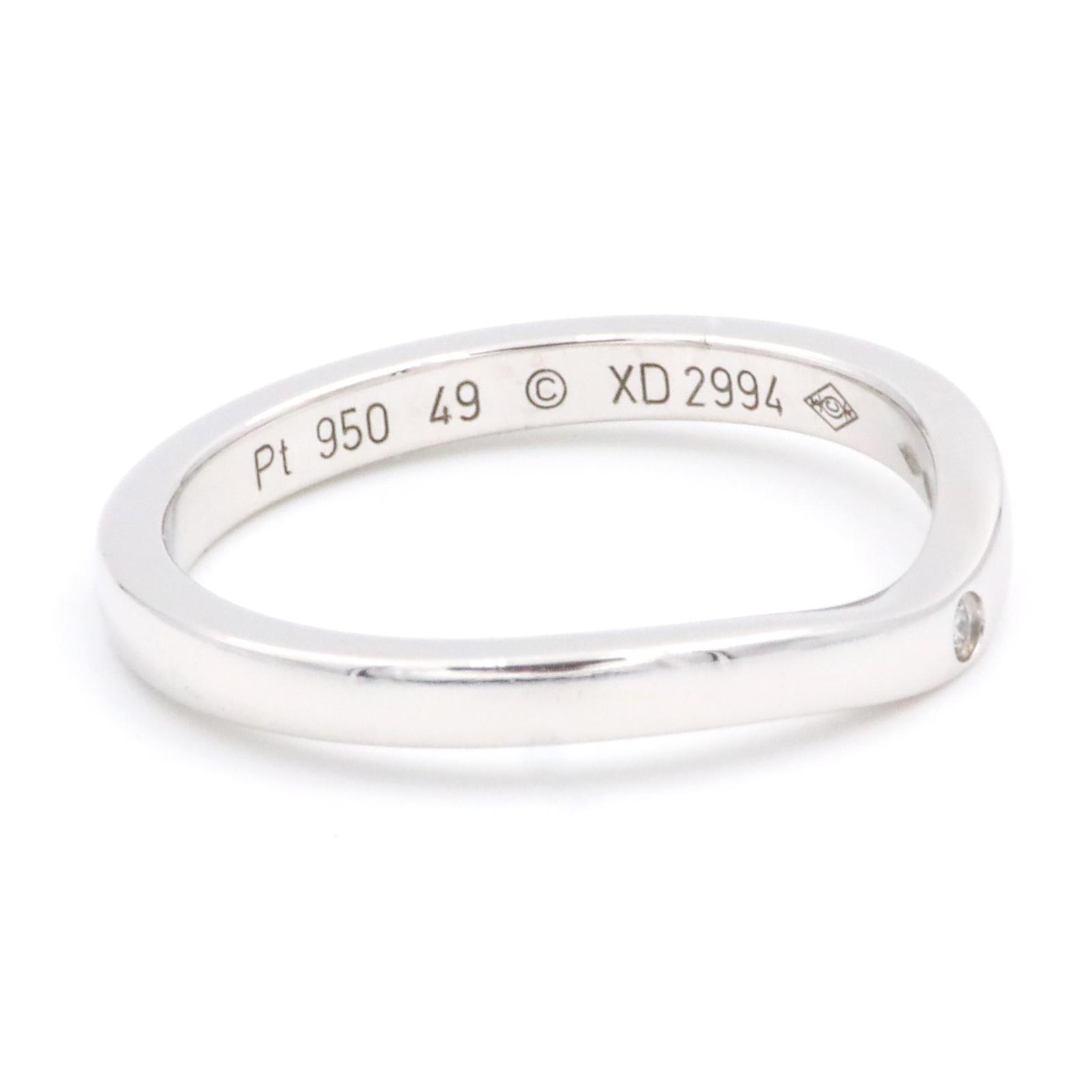 Cartier Ballerina Platinum Diamond Wedding Ring