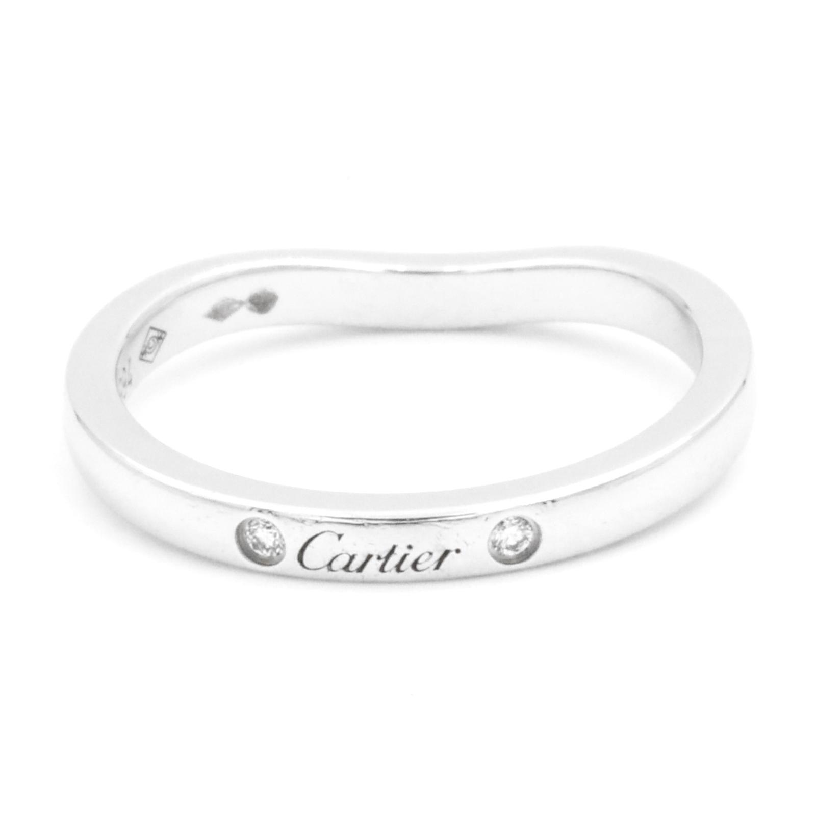 Cartier Ballerina Platinum Diamond Wedding Ring