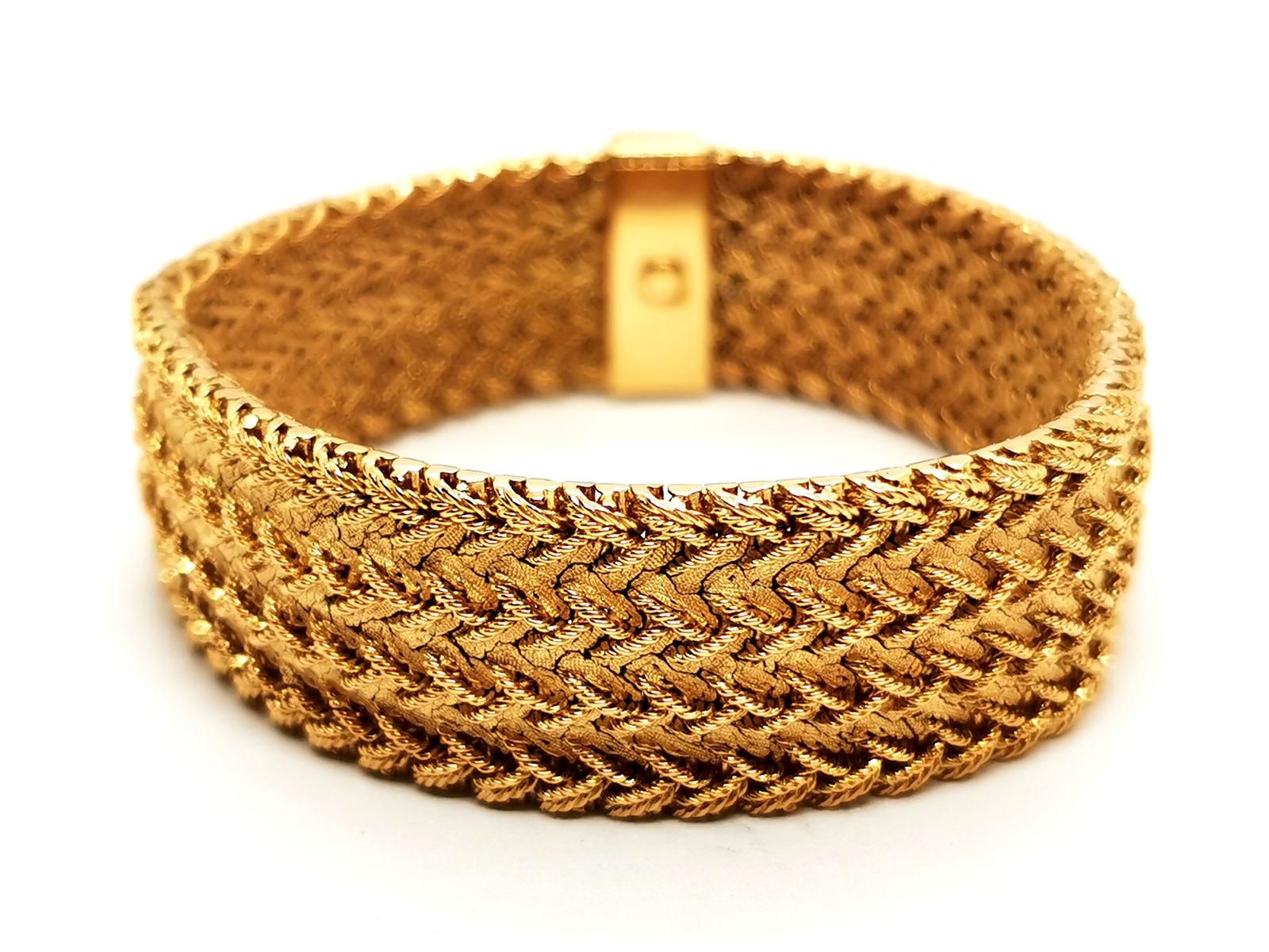 Gay Frères Bracelet Manchette  Or jaune