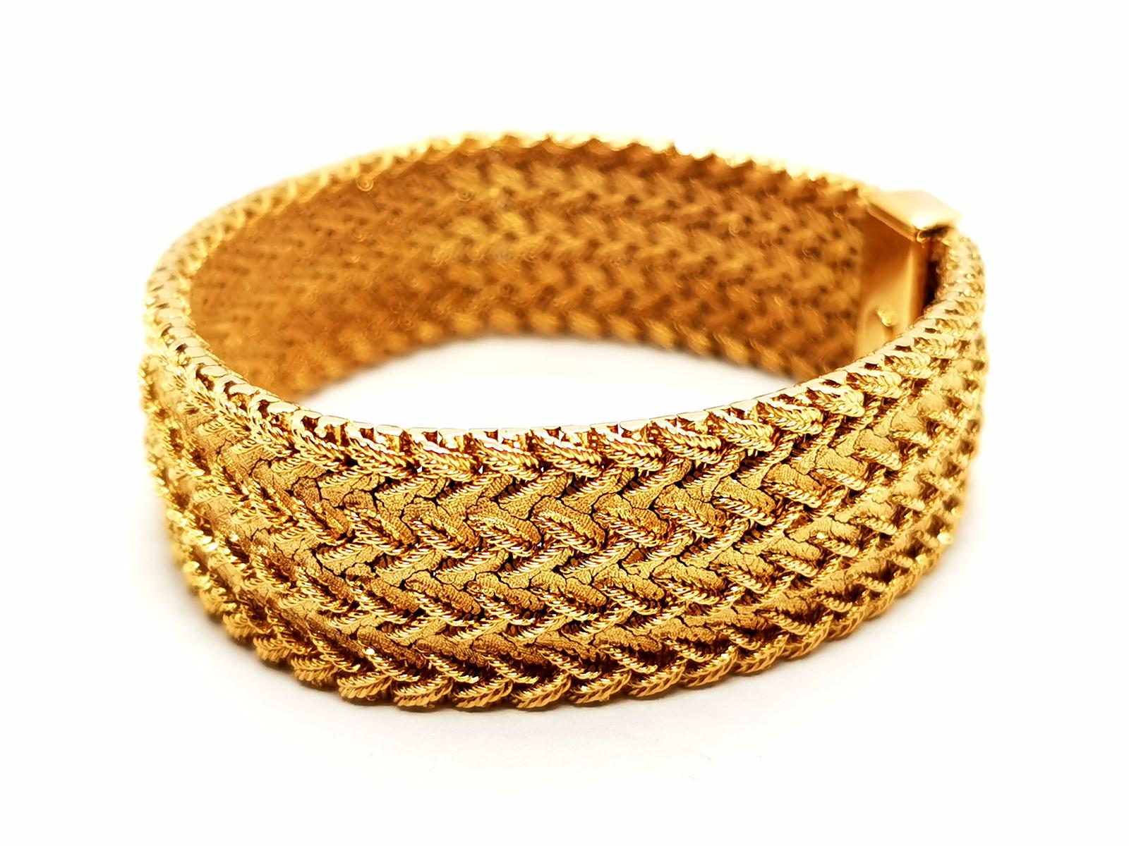Gay Frères Bracelet Manchette  Or jaune