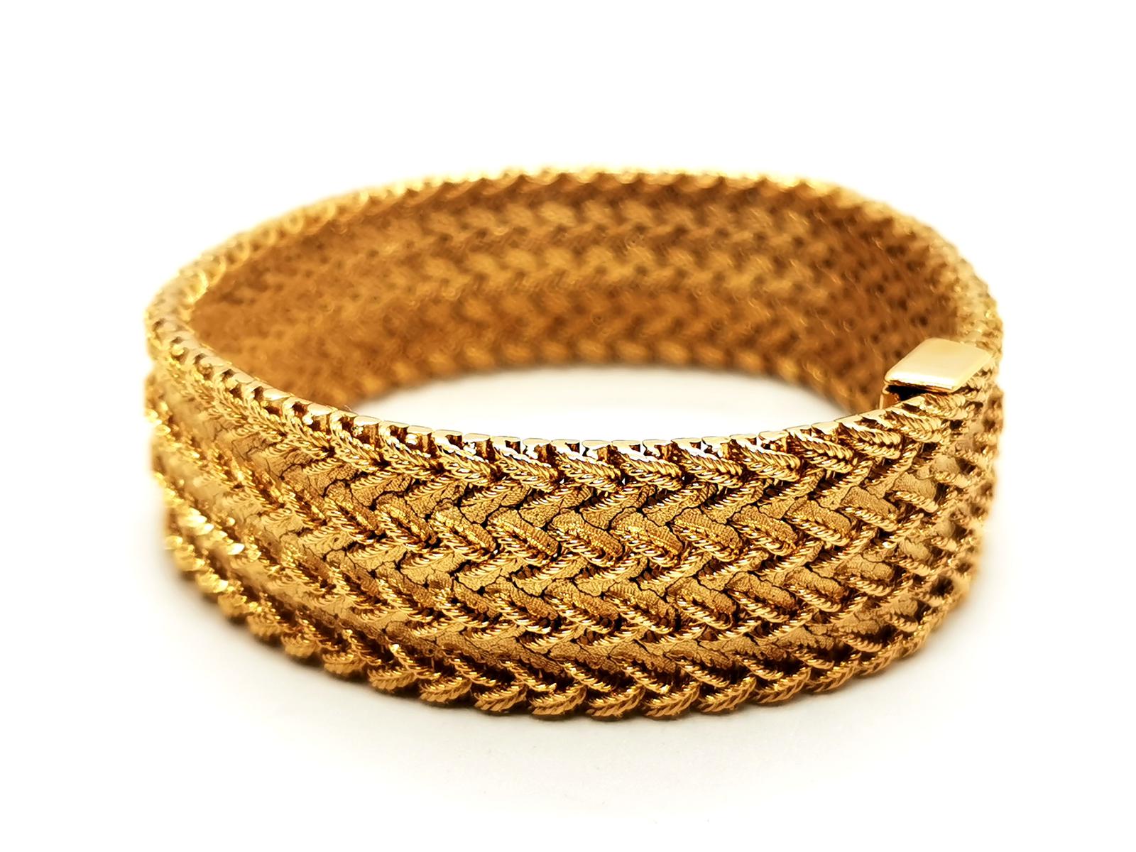 Gay Frères Bracelet Manchette  Or jaune