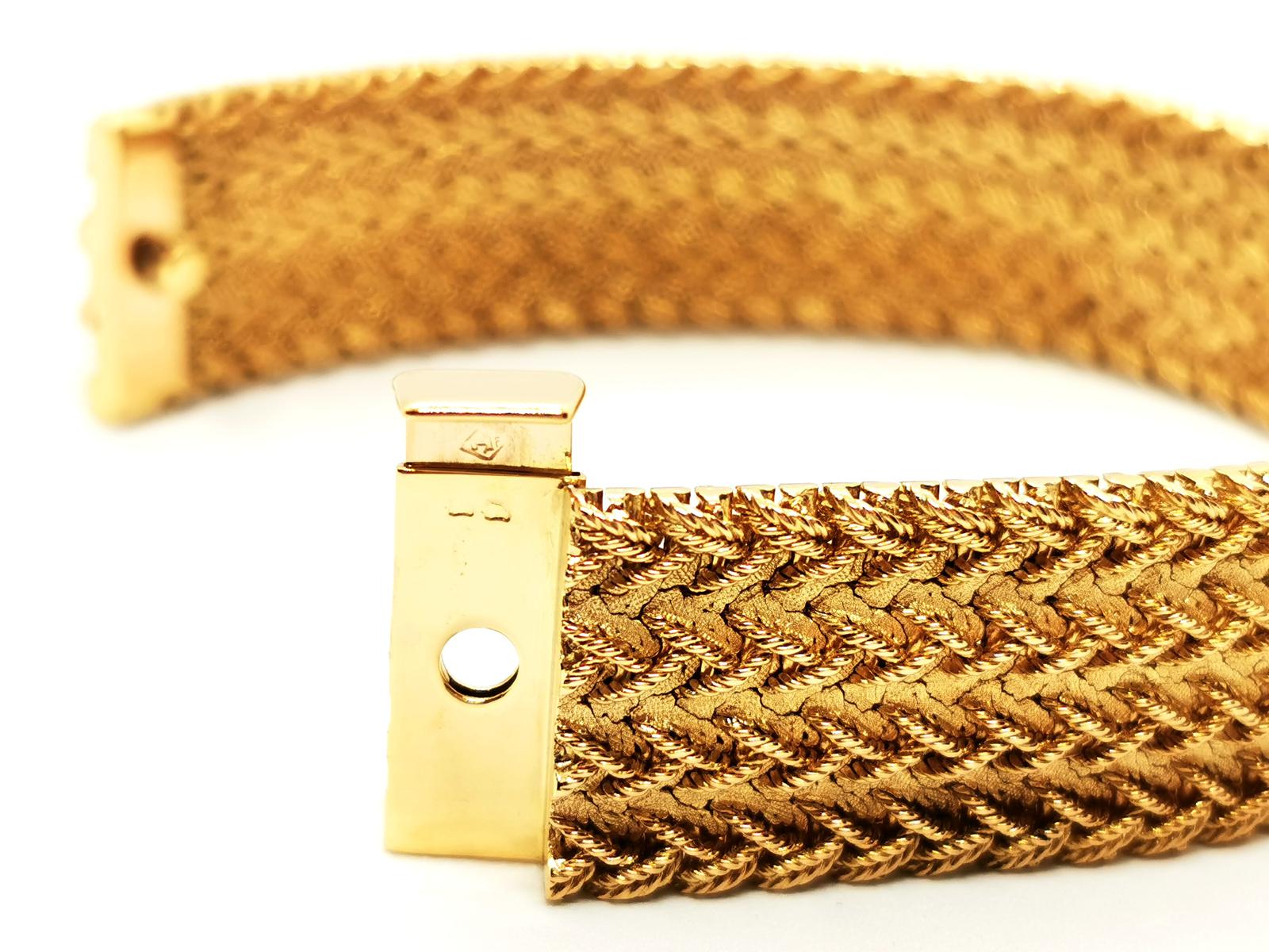 Gay Frères Bracelet Manchette  Or jaune