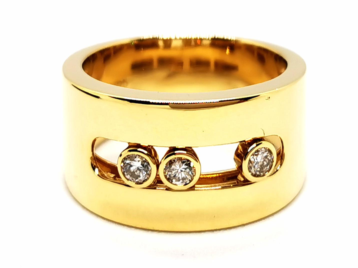 Messika Move Ring Yellow Gold Diamond