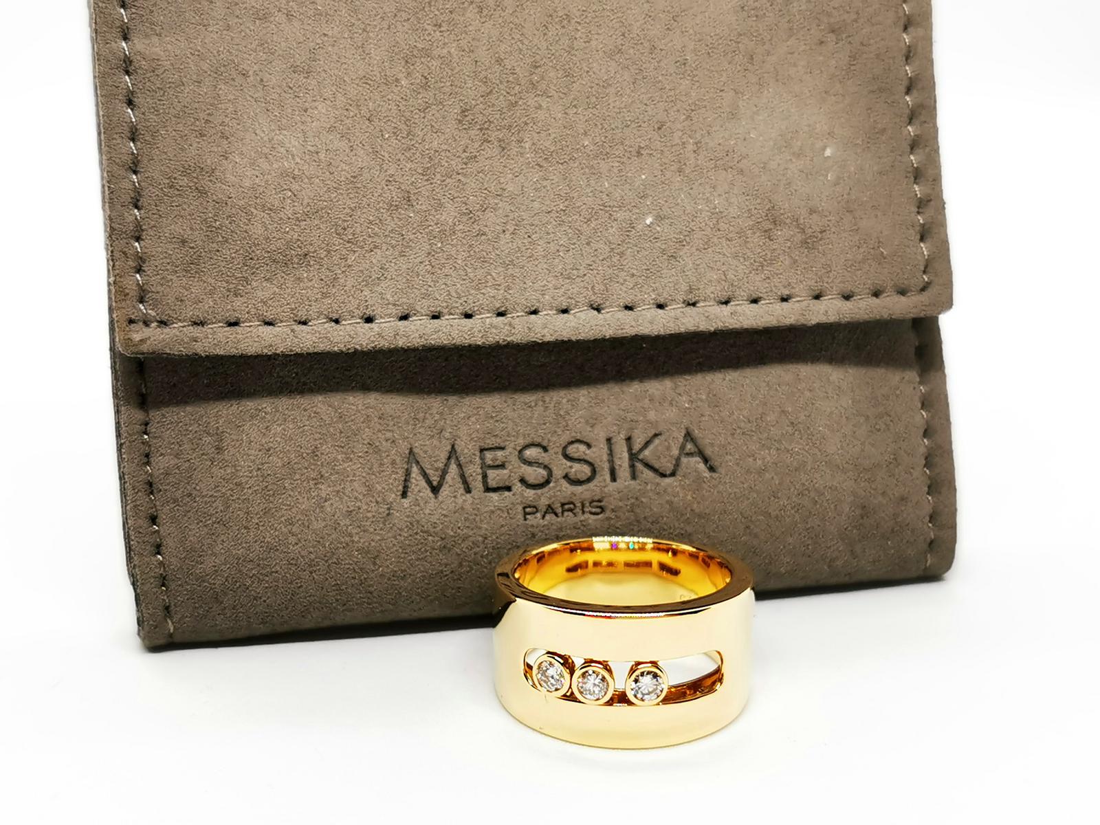 Messika Move Ring Yellow Gold Diamond