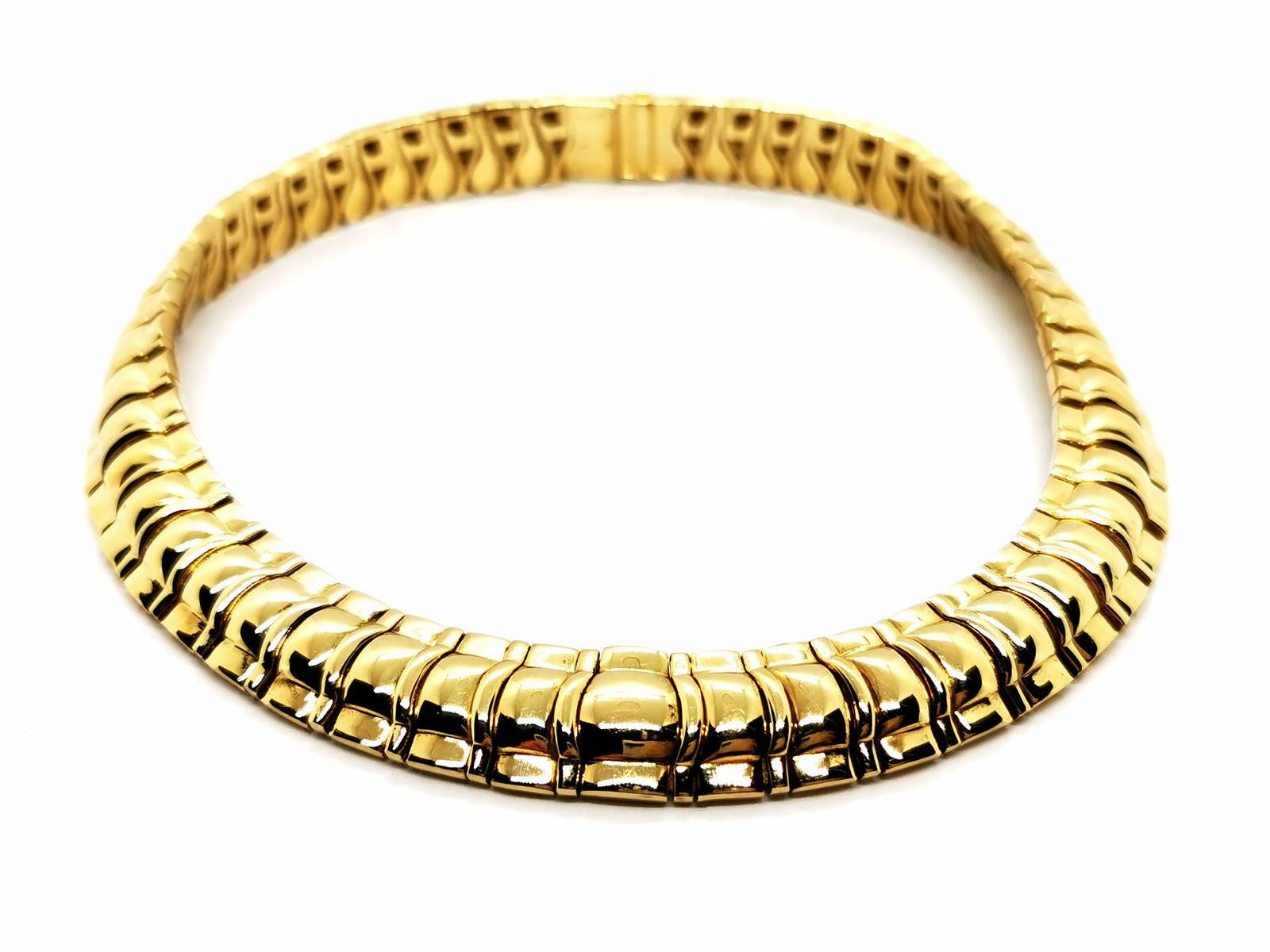 Piaget Tanagra Choker Necklace Yellow Gold