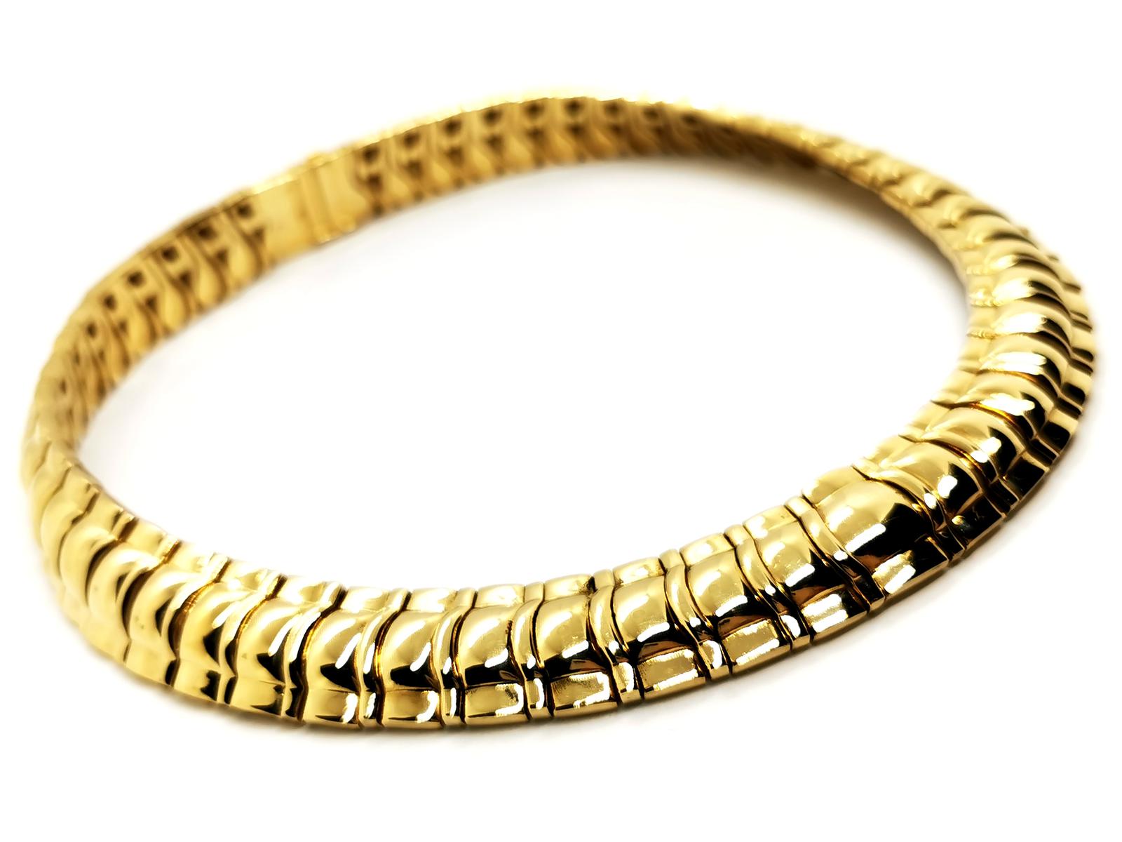 Piaget Tanagra Choker Necklace Yellow Gold