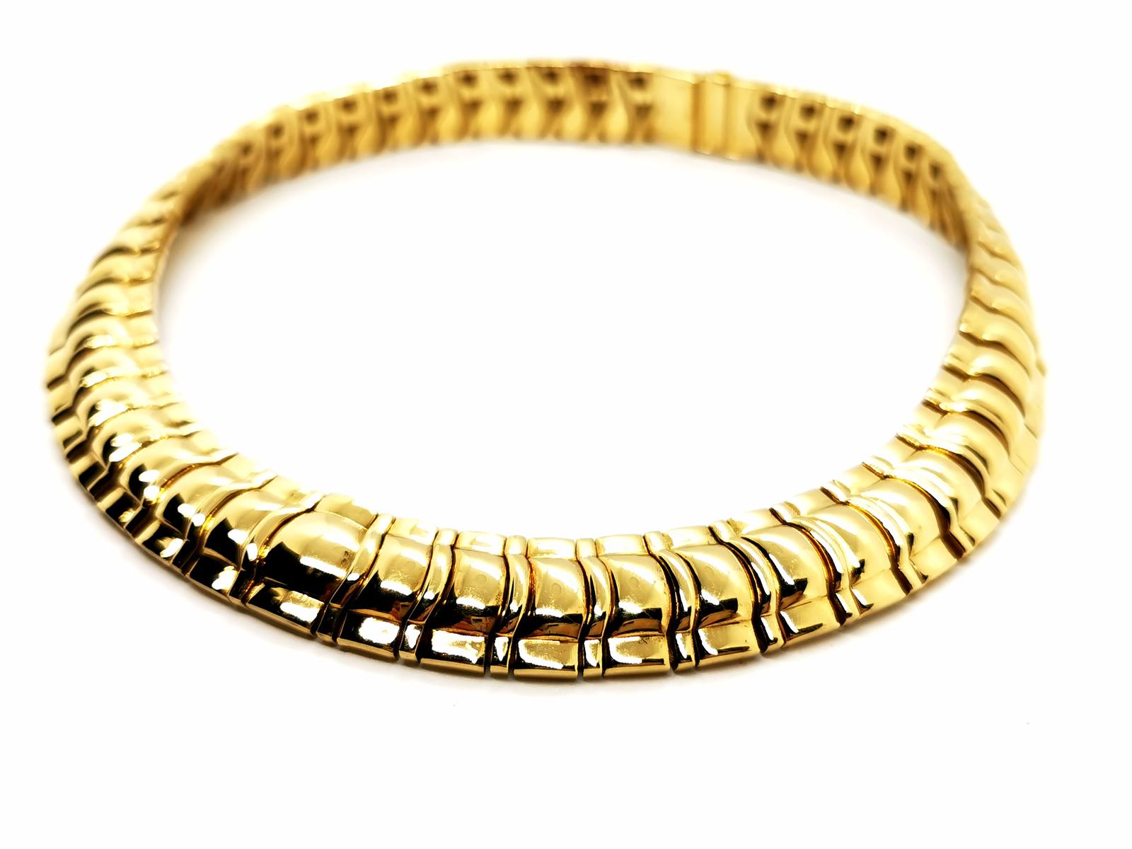 Piaget Tanagra Choker Necklace Yellow Gold