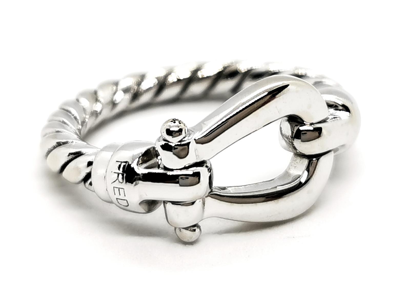 Fred Force 10 Ring White Gold