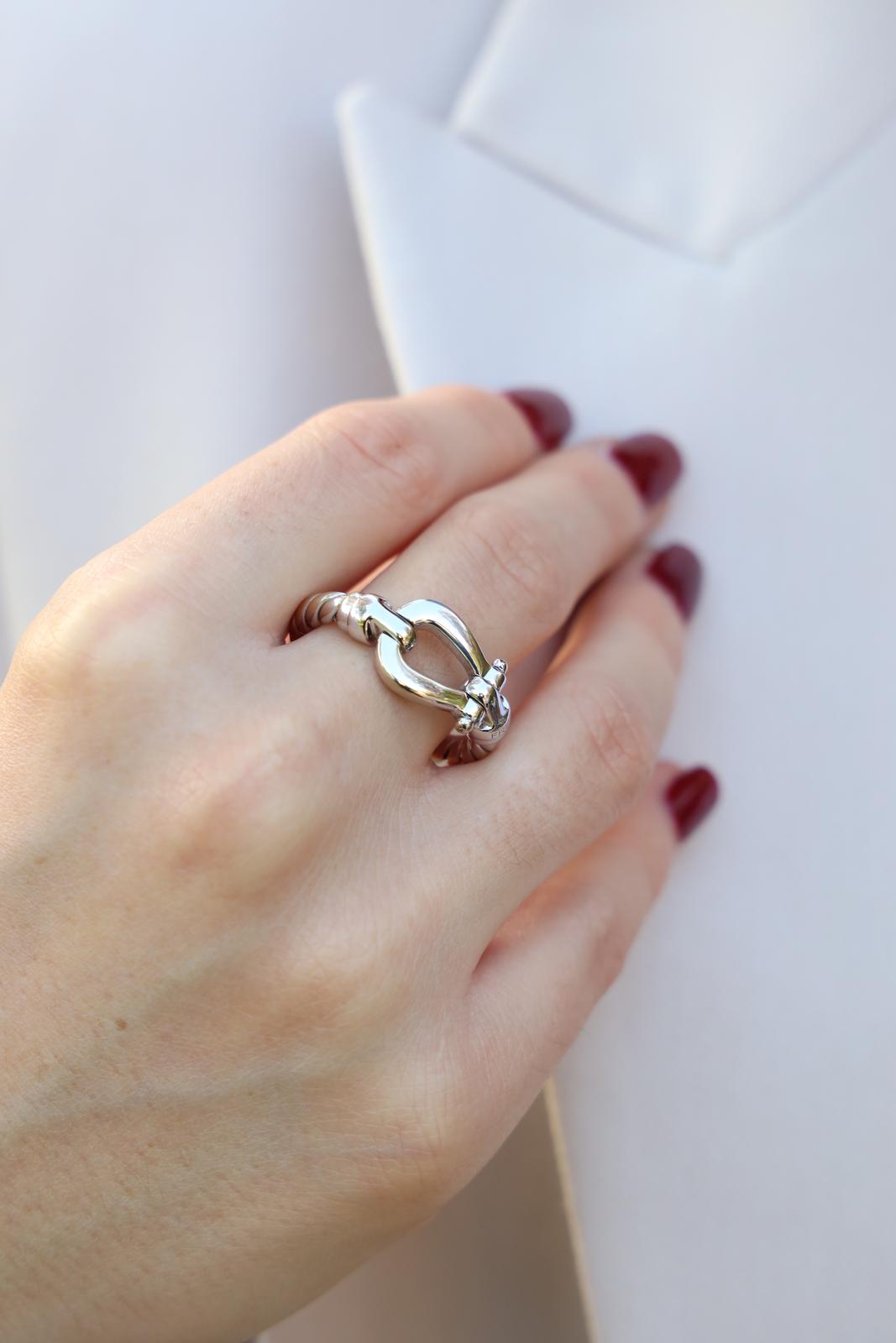 Fred Force 10 Ring White Gold