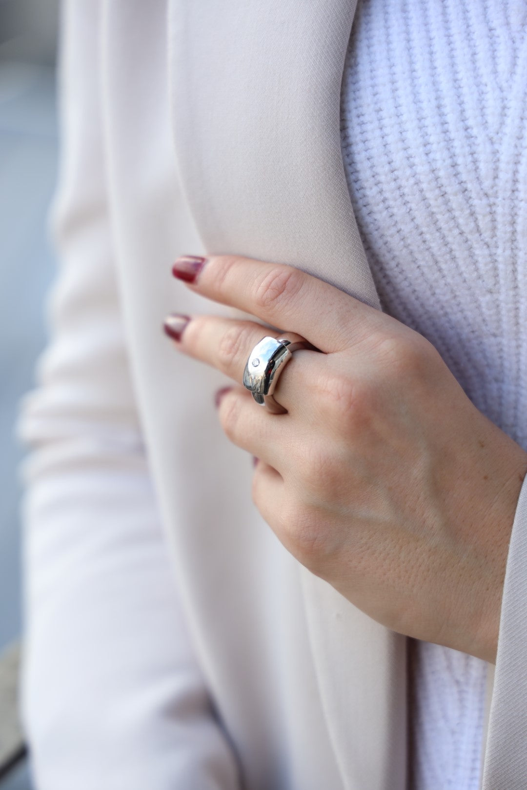 Piaget Bague Dancer Or blanc Diamant