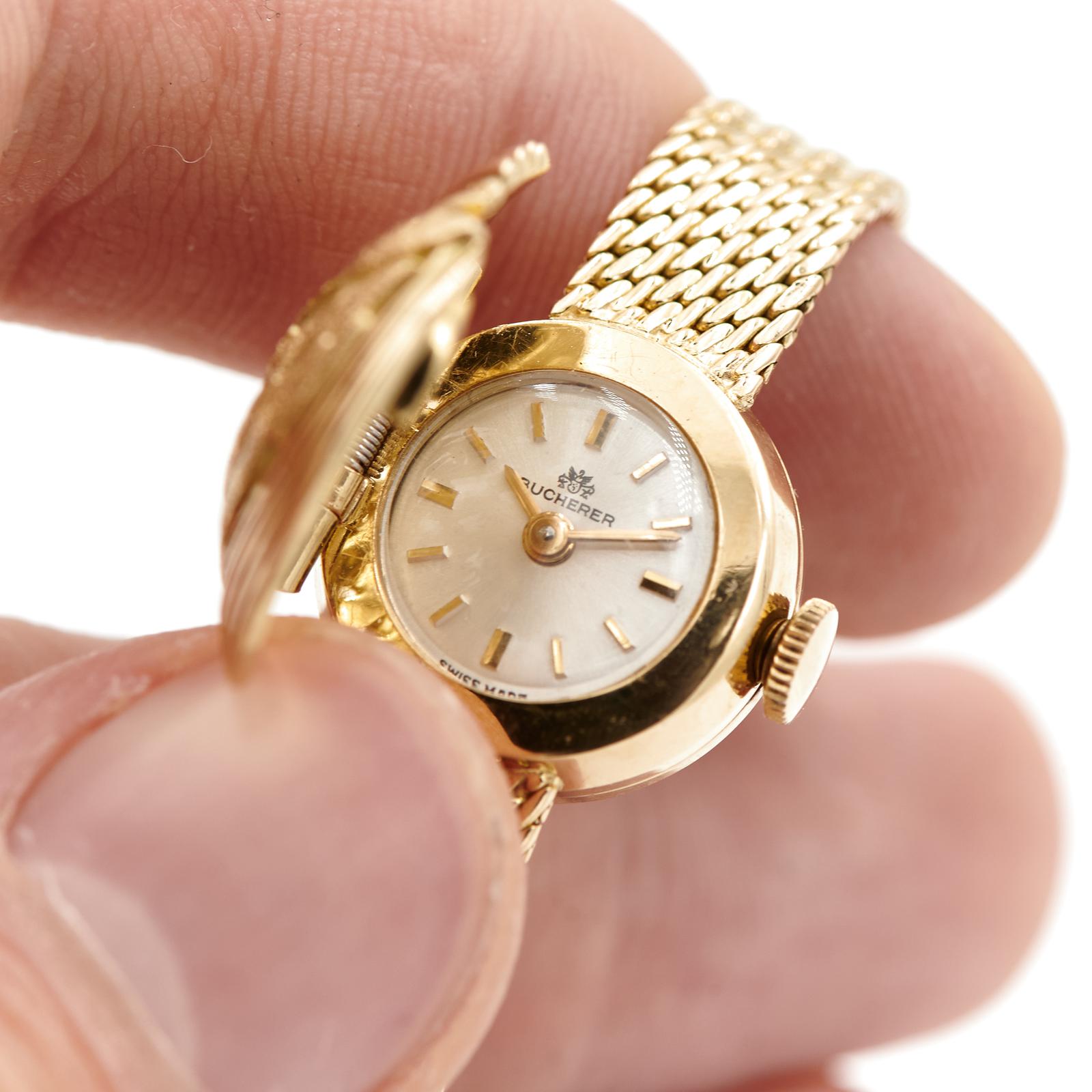 Bucherer Vintage Watch Yellow Gold