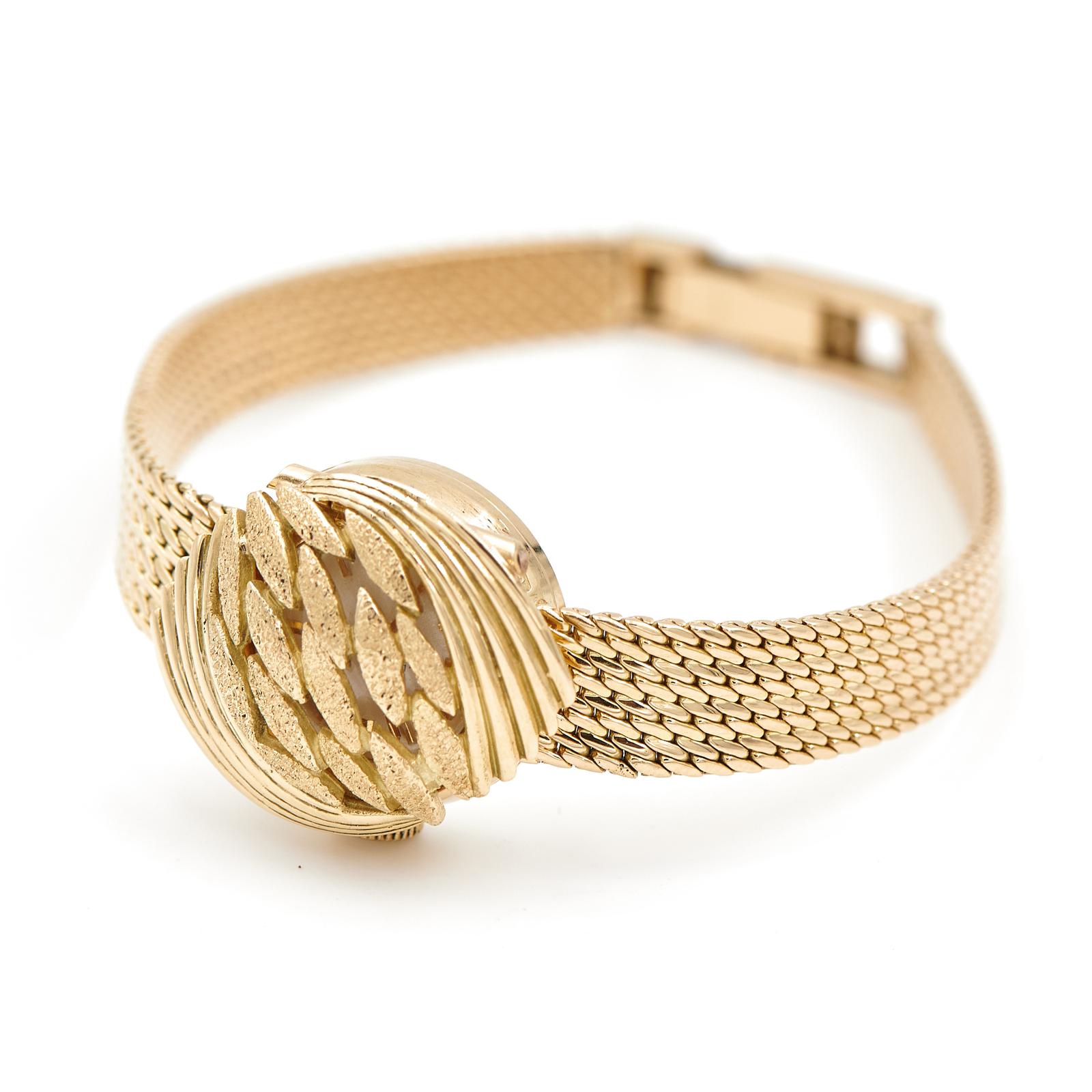 Bucherer Vintage Watch Yellow Gold