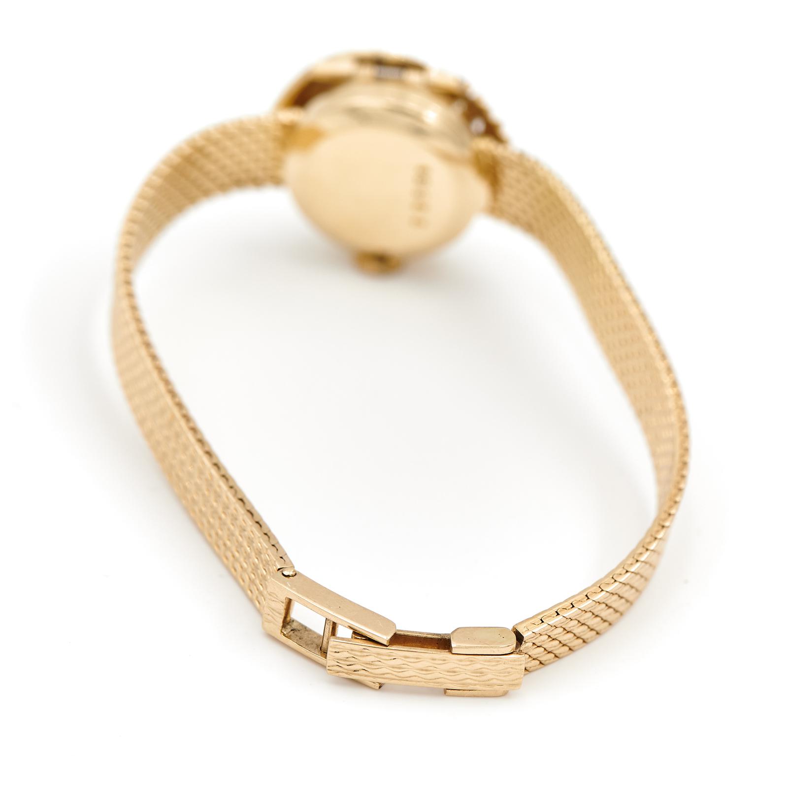 Bucherer Vintage Watch Yellow Gold