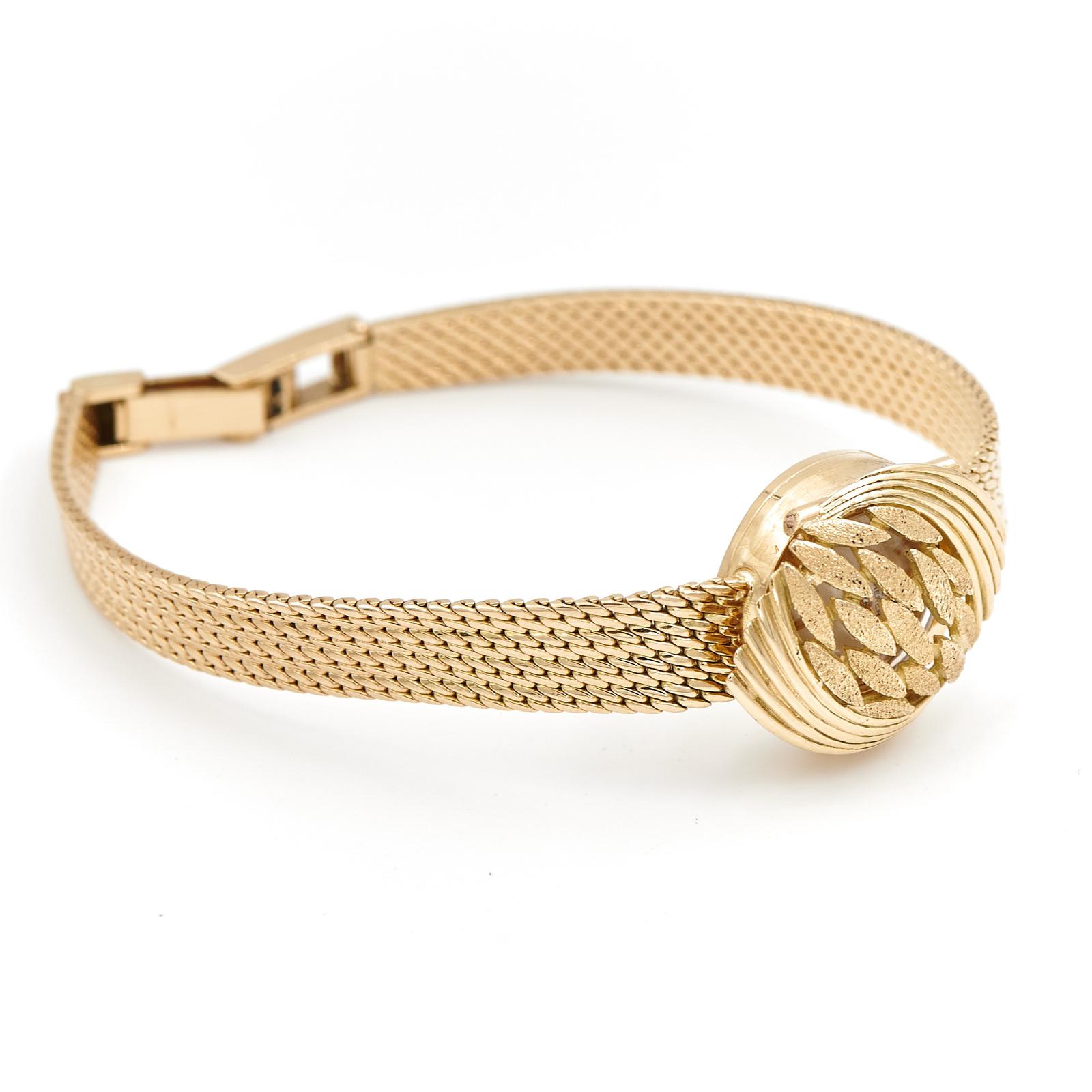 Bucherer Vintage Watch Yellow Gold