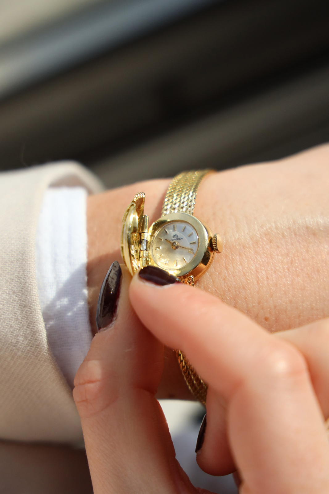 Bucherer Vintage Watch Yellow Gold