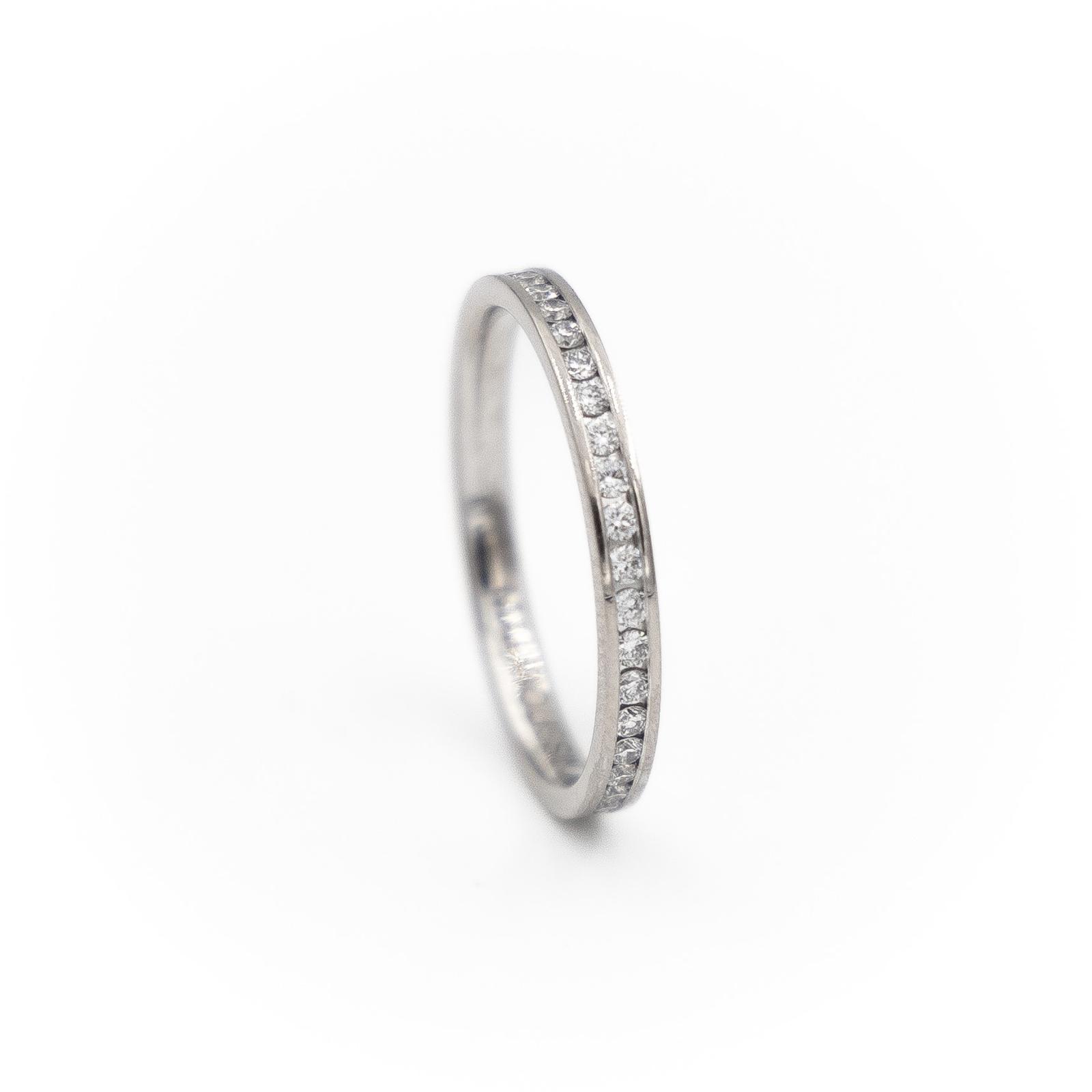Mauboussin White Gold Diamond Wedding Ring