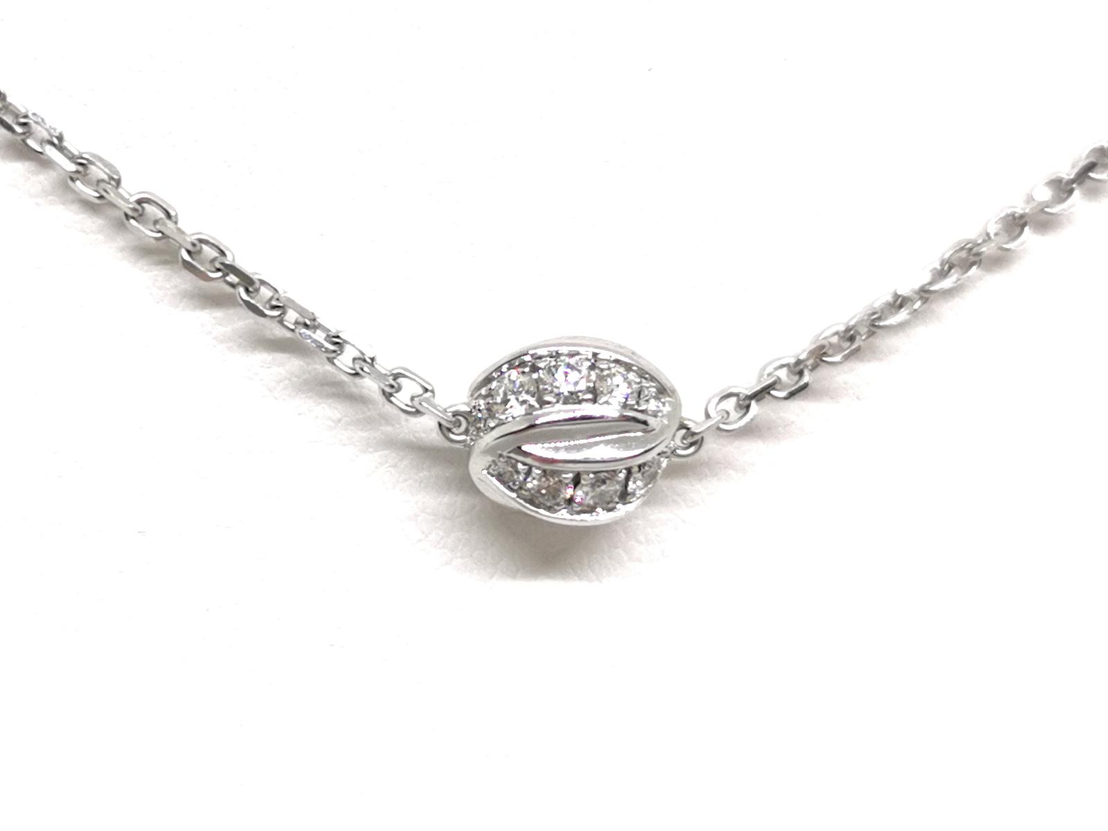 Chaumet Links Pendant Necklace White Gold Diamond
