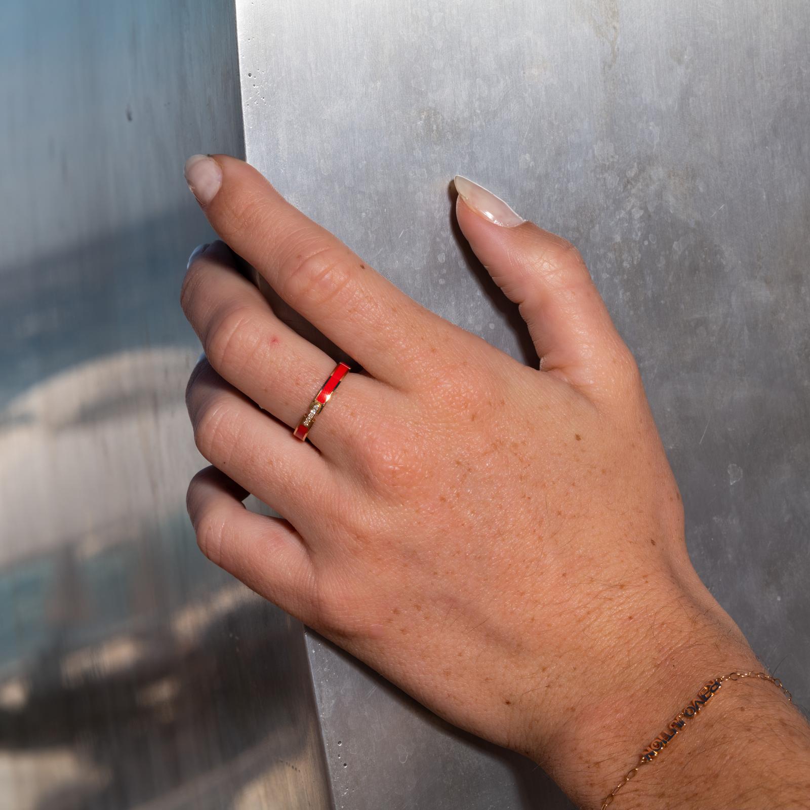 Chaumet Bague Liens Or rose Diamant