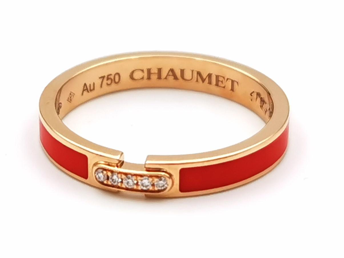 Chaumet Links Ring Rose Gold Diamond