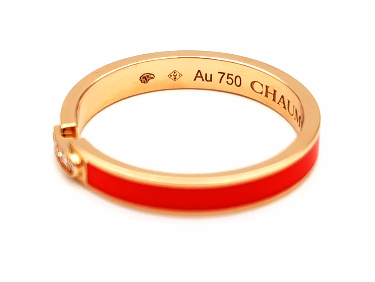 Chaumet Links Ring Rose Gold Diamond