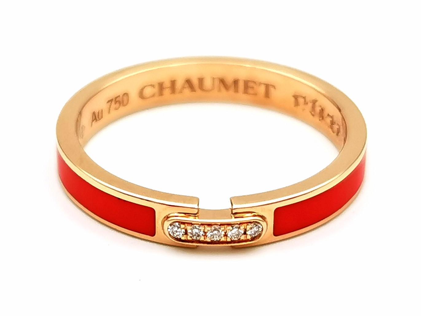 Chaumet Links Ring Rose Gold Diamond