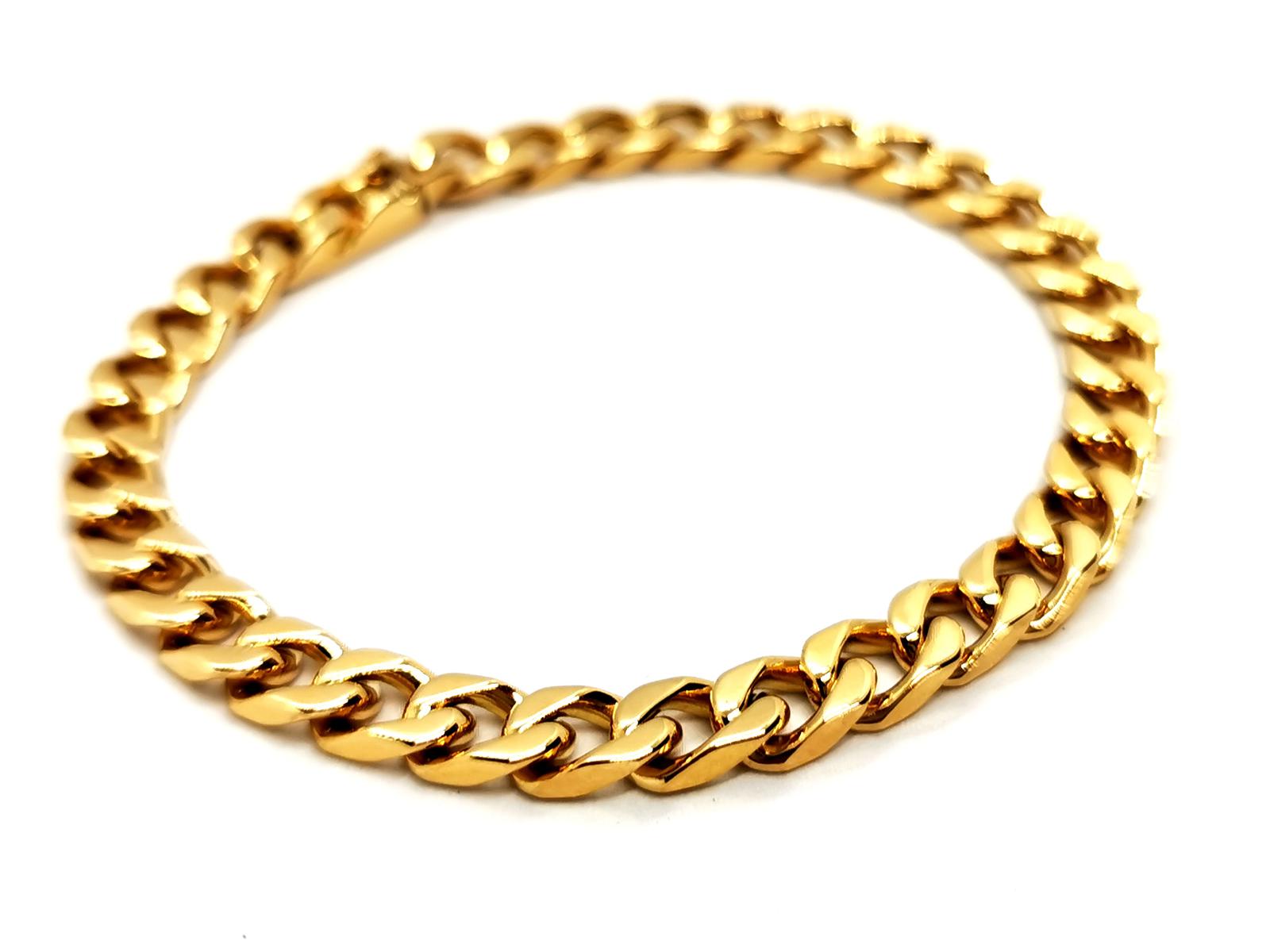 Van Cleef & Arpels Yellow Gold Curb Link Bracelet