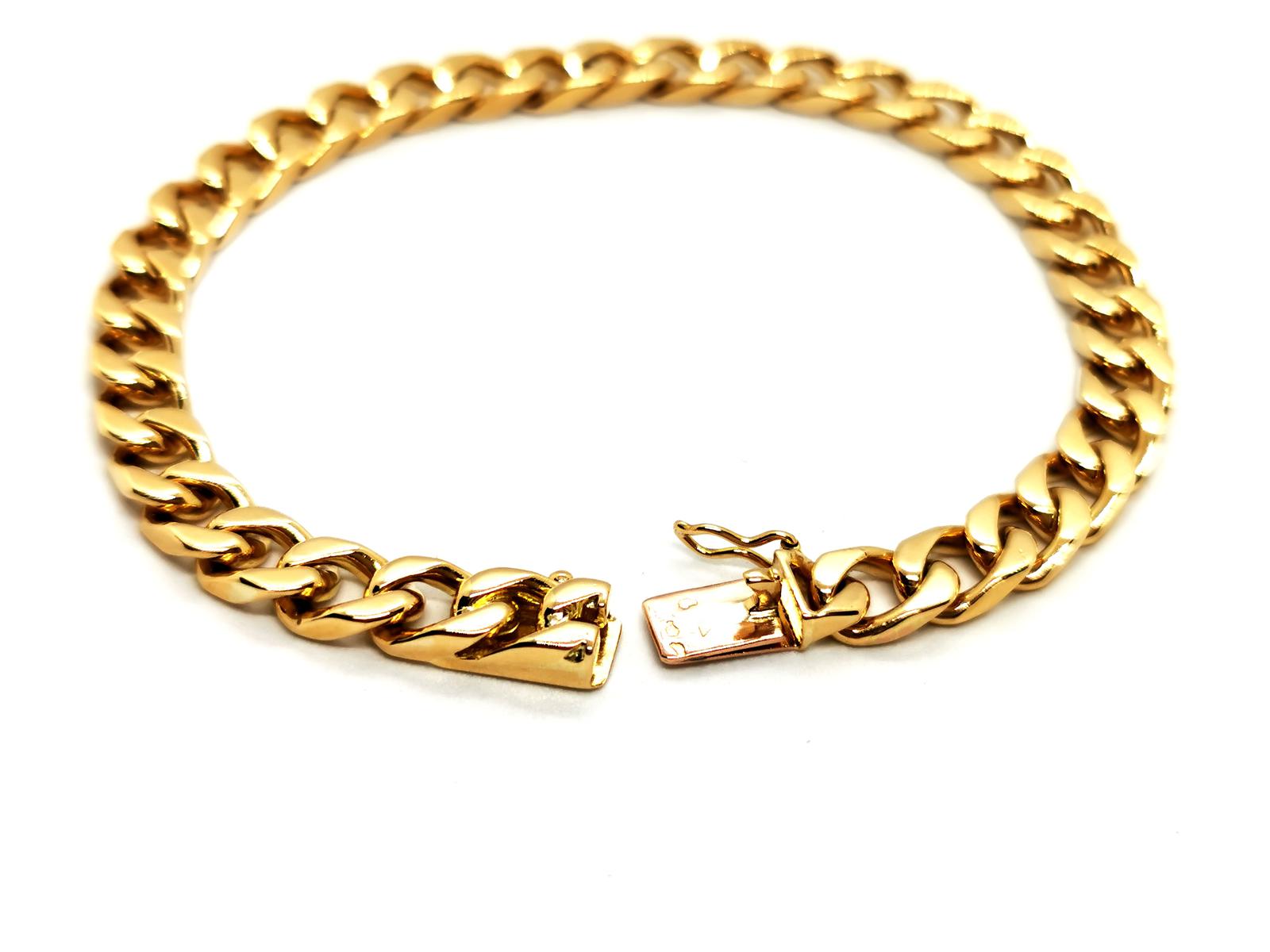 Van Cleef & Arpels Yellow Gold Curb Link Bracelet