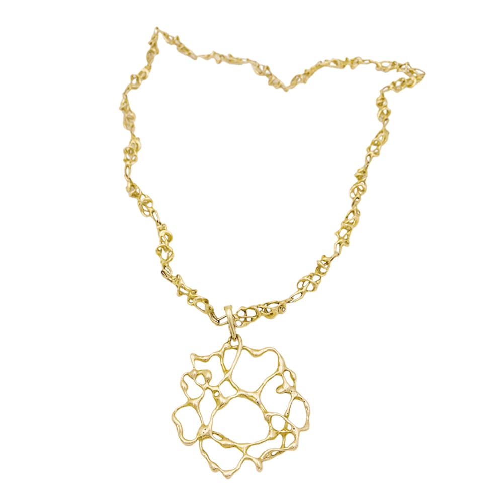 Mellerio vintage yellow gold necklace.