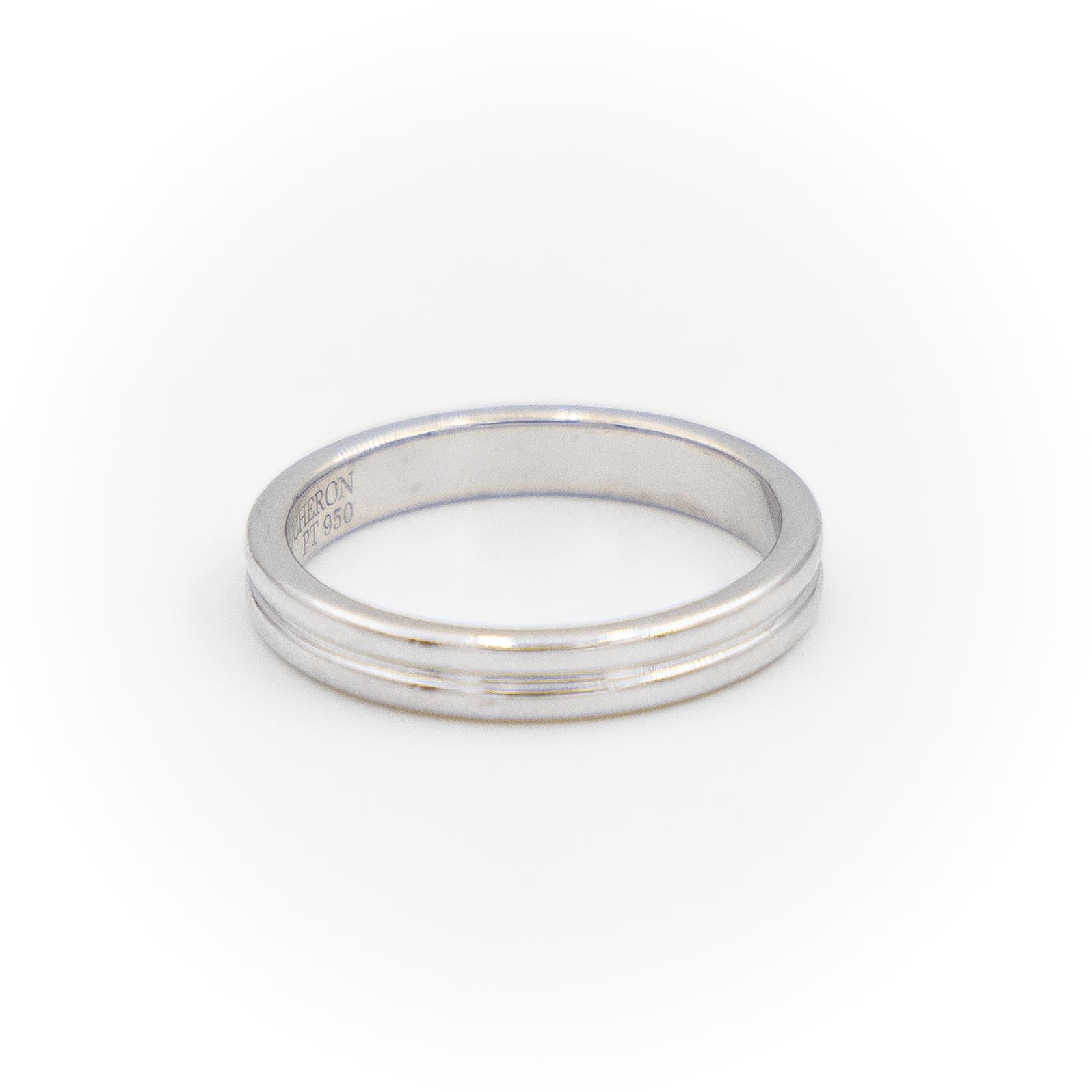 Boucheron Godron Platinum Alliance Ring