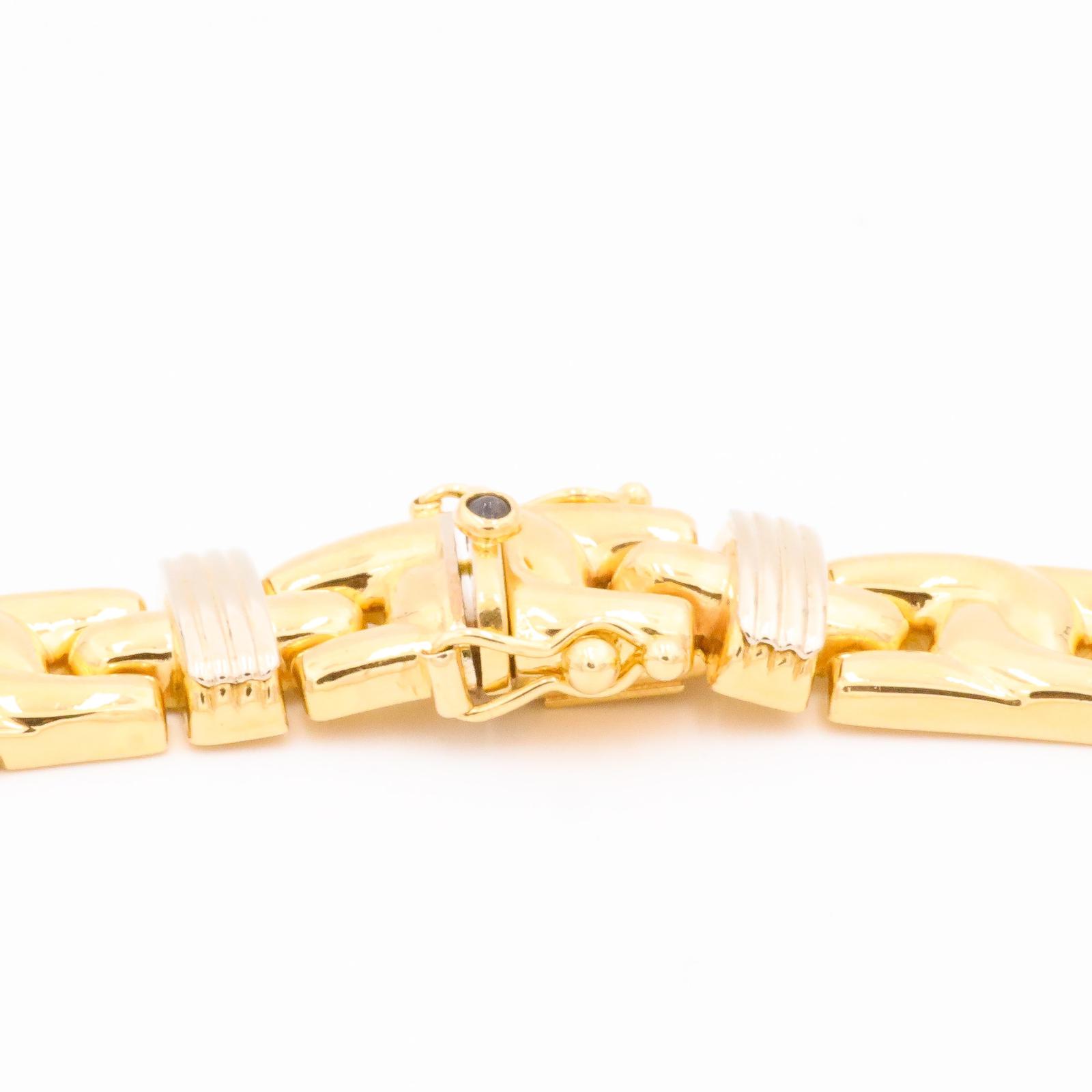 Caplain Yellow Gold Sapphire Necklace