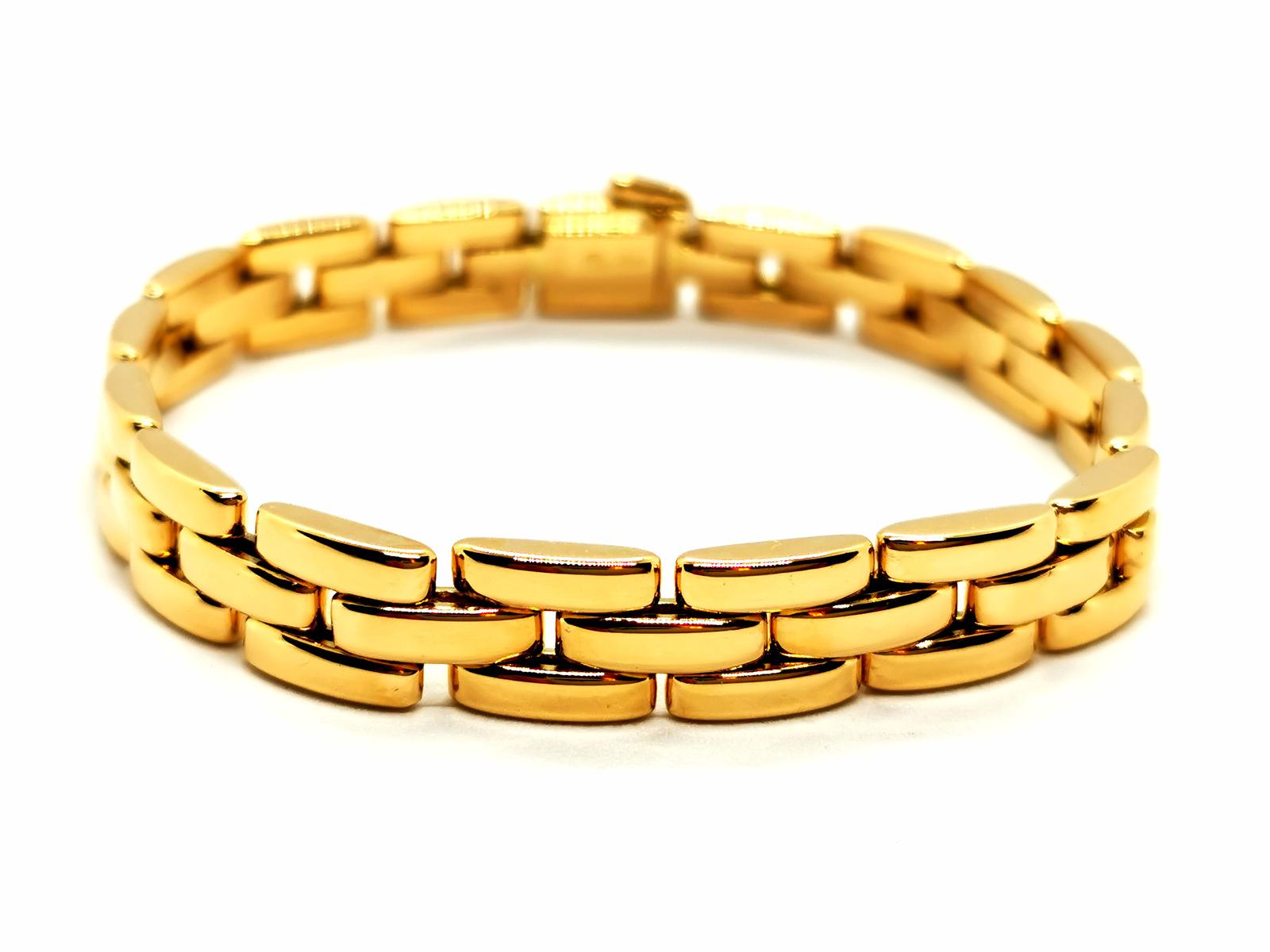 Cartier Bracelet Maille Panthère Or jaune