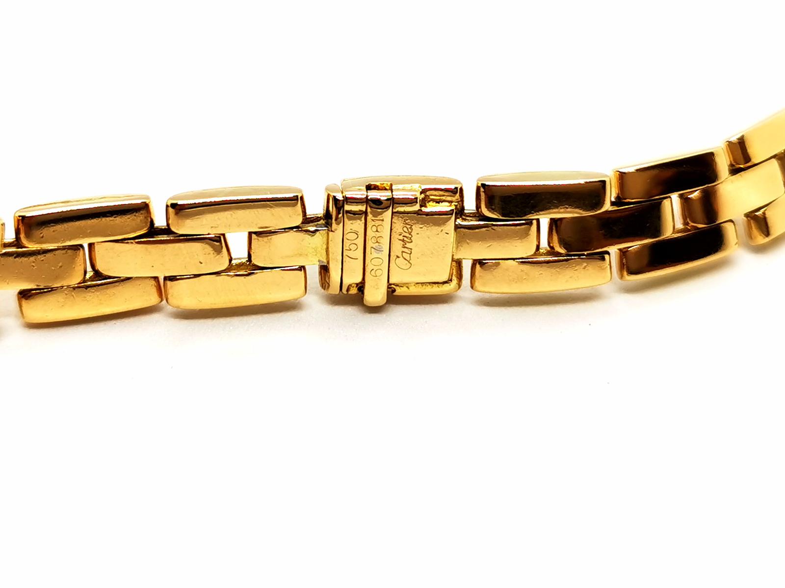 Cartier Panther Mesh Necklace Yellow Gold