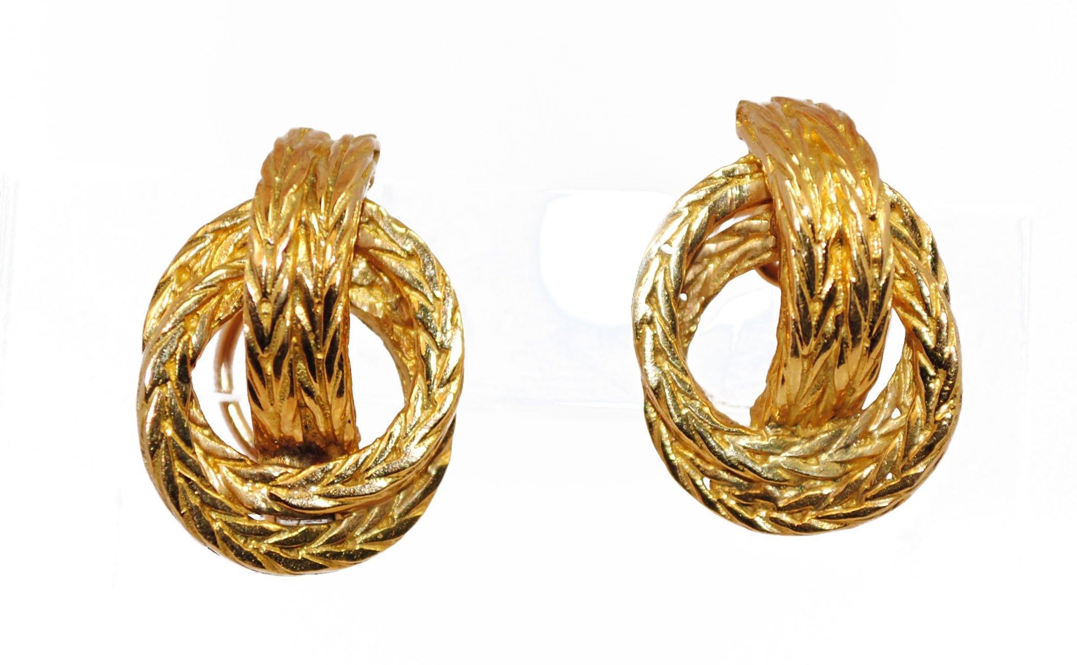 Hermès, boucles d'oreilles vintage