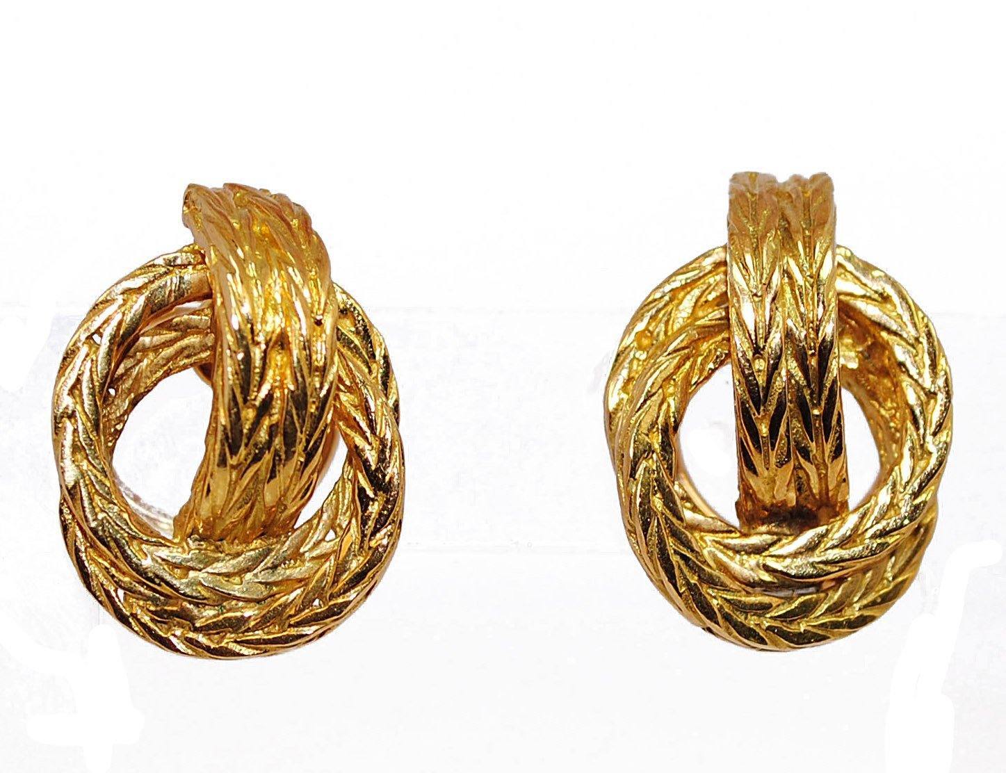 Hermès, vintage earrings