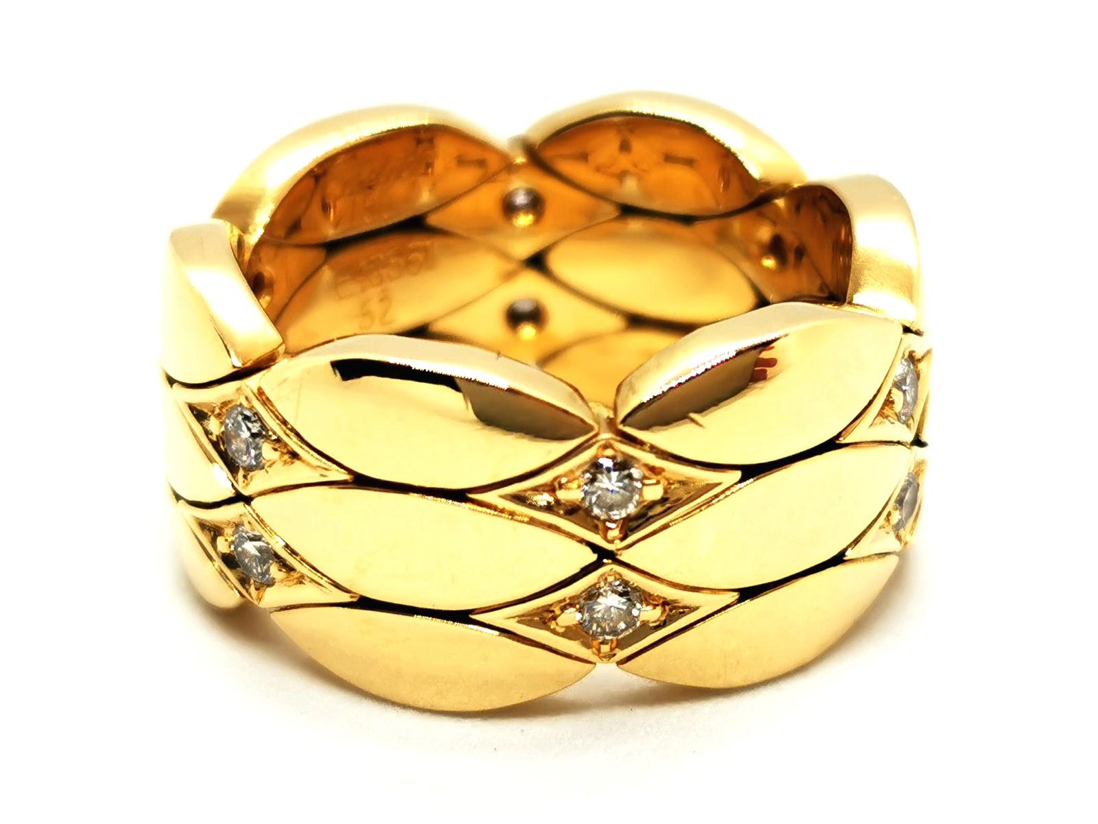 Cartier Yellow Gold Diamond Ring