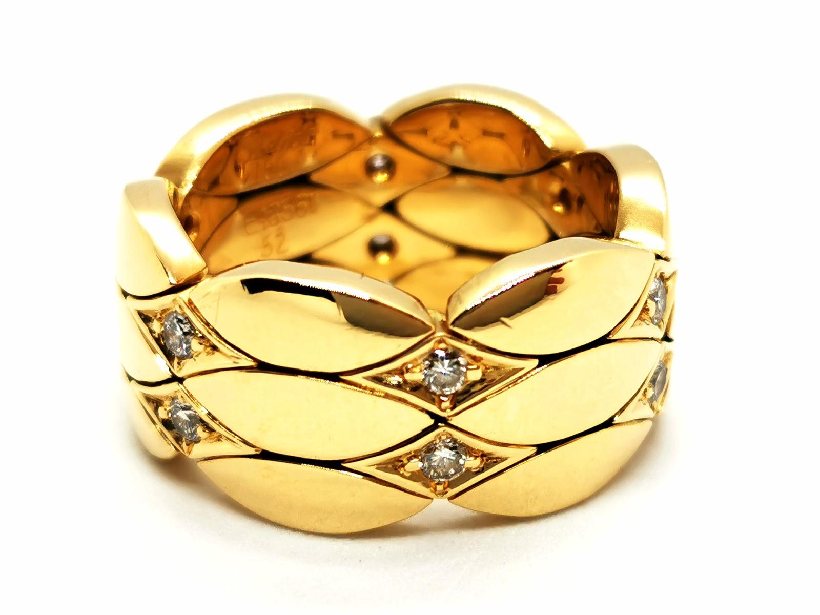 Cartier Yellow Gold Diamond Ring