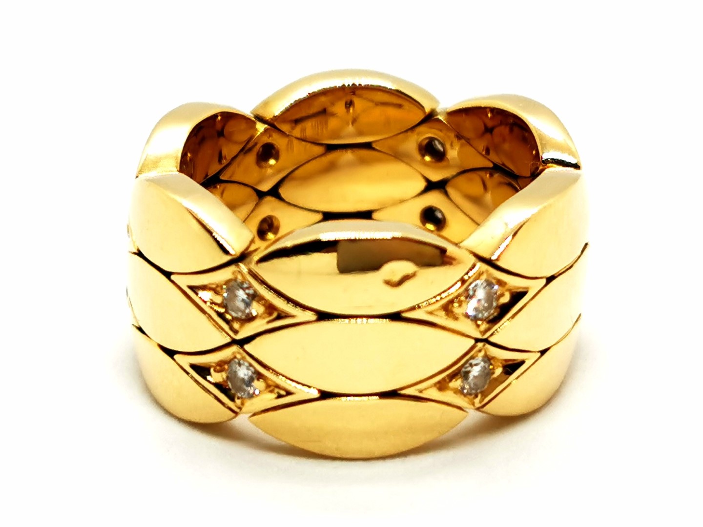 Cartier Yellow Gold Diamond Ring