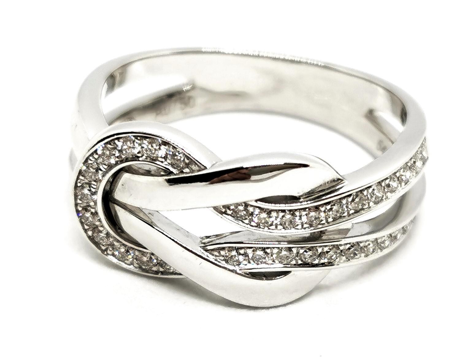 Fred Infinite Chance Ring White Gold Diamond