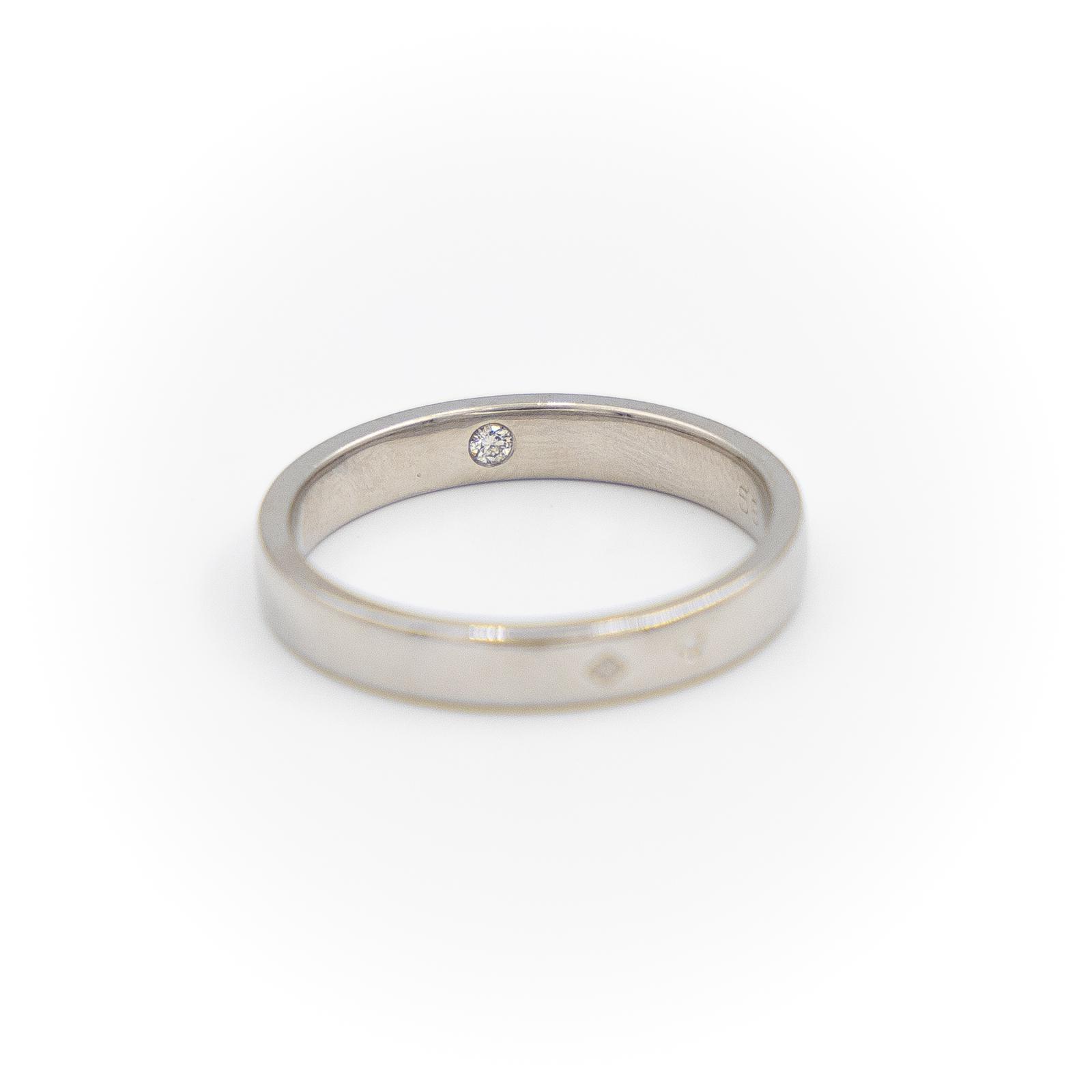 Chaumet Bague Alliance  Platine Diamant