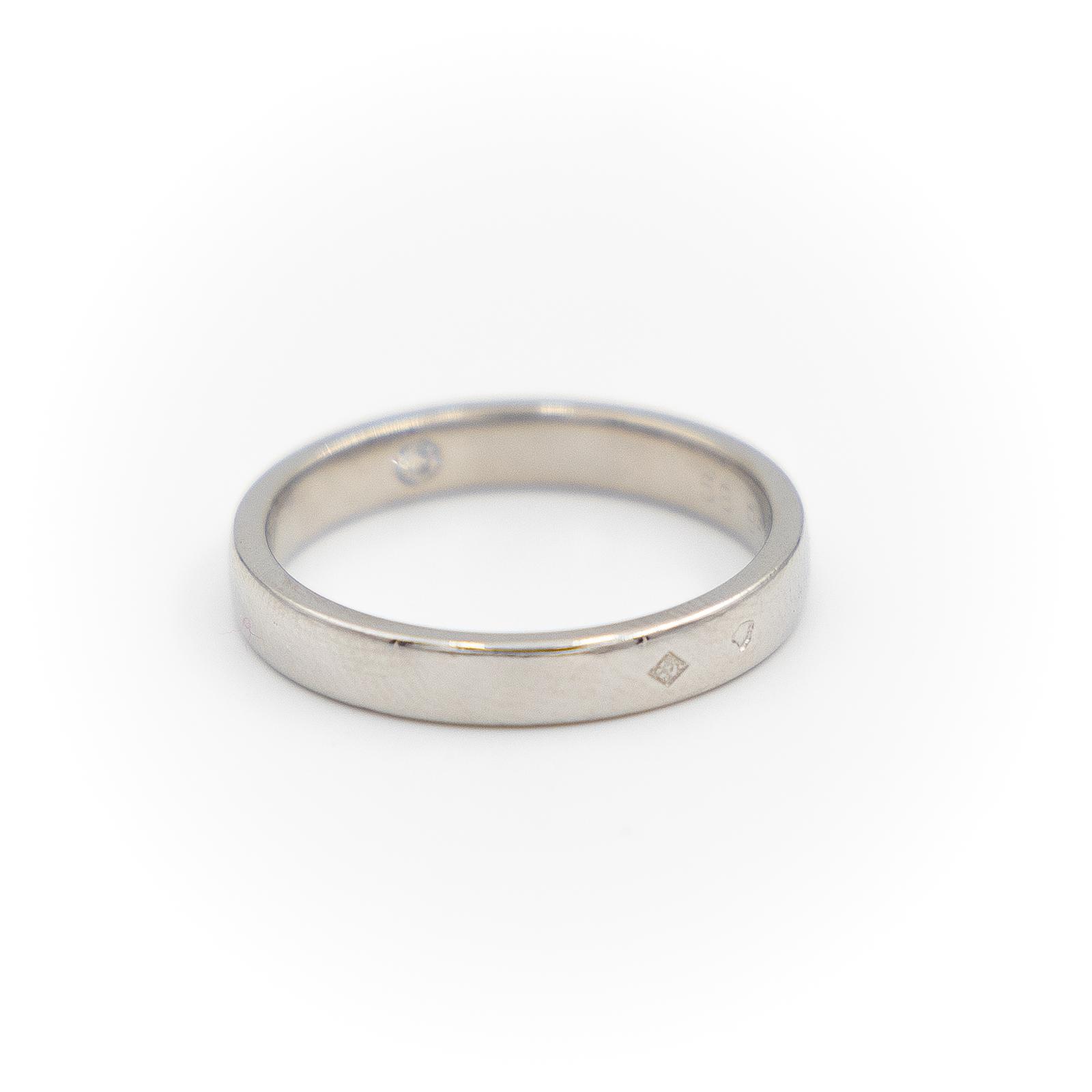 Chaumet Platinum Diamond Wedding Ring