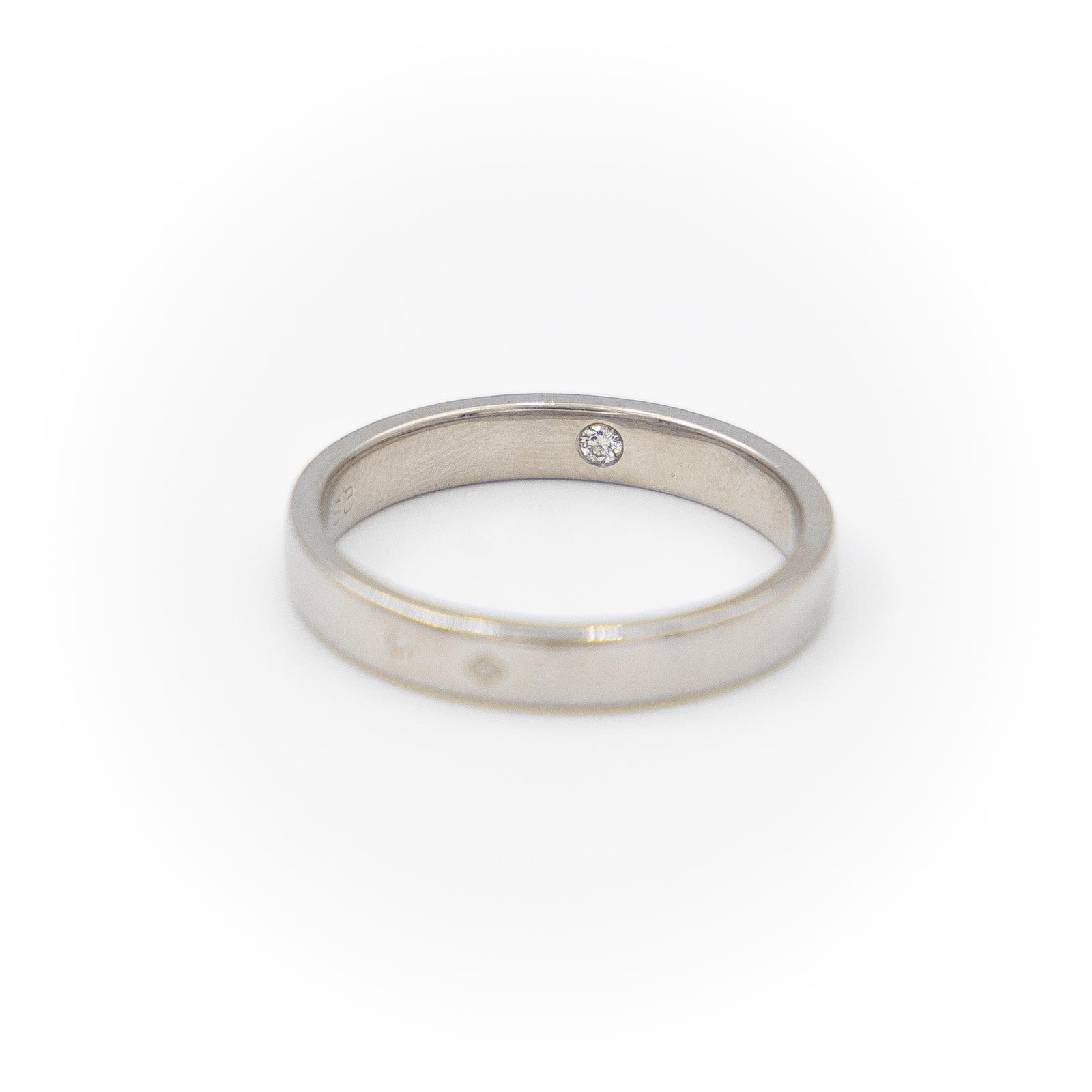 Chaumet Platinum Diamond Wedding Ring