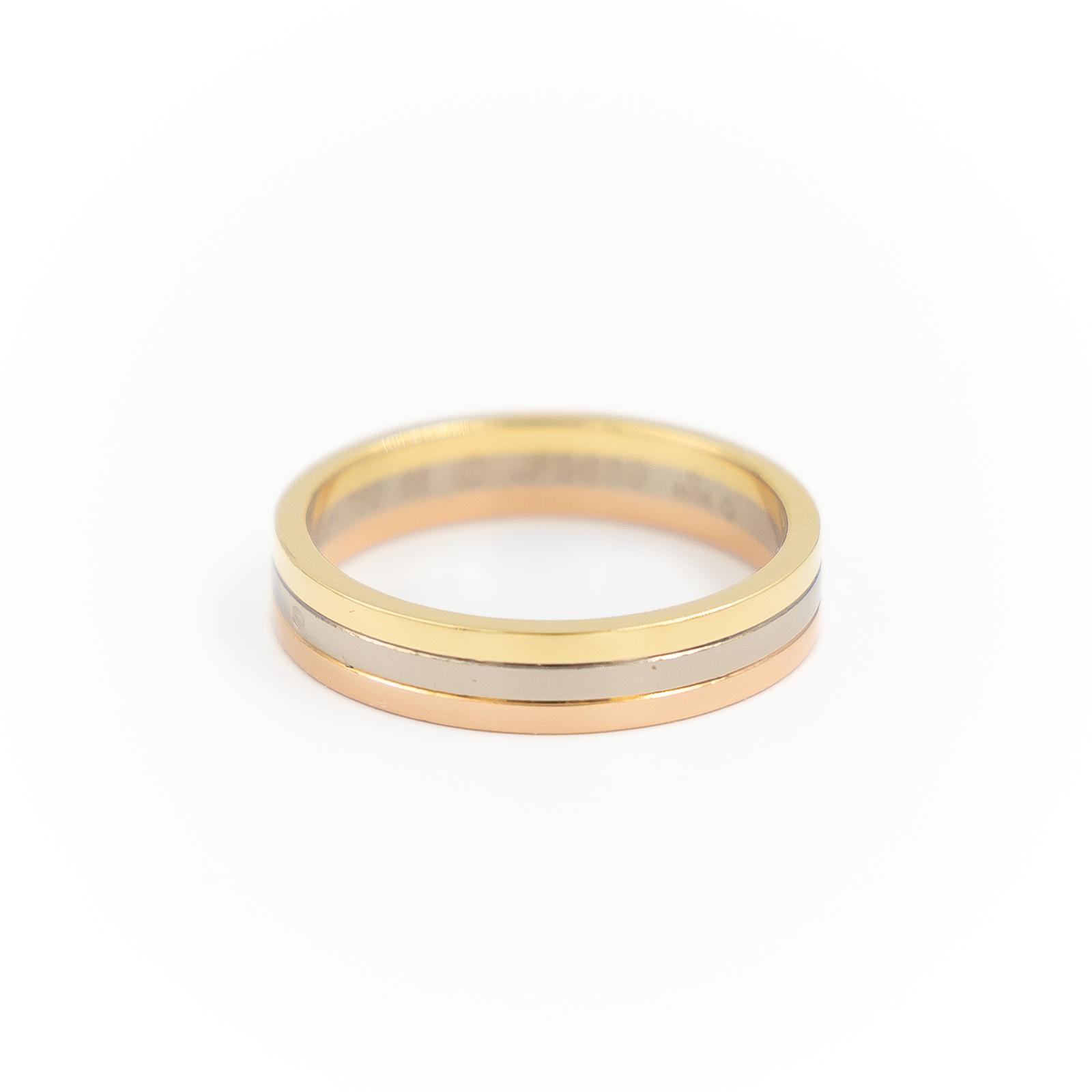 Cartier Trinity Alliance Ring Yellow gold, Pink gold, White gold