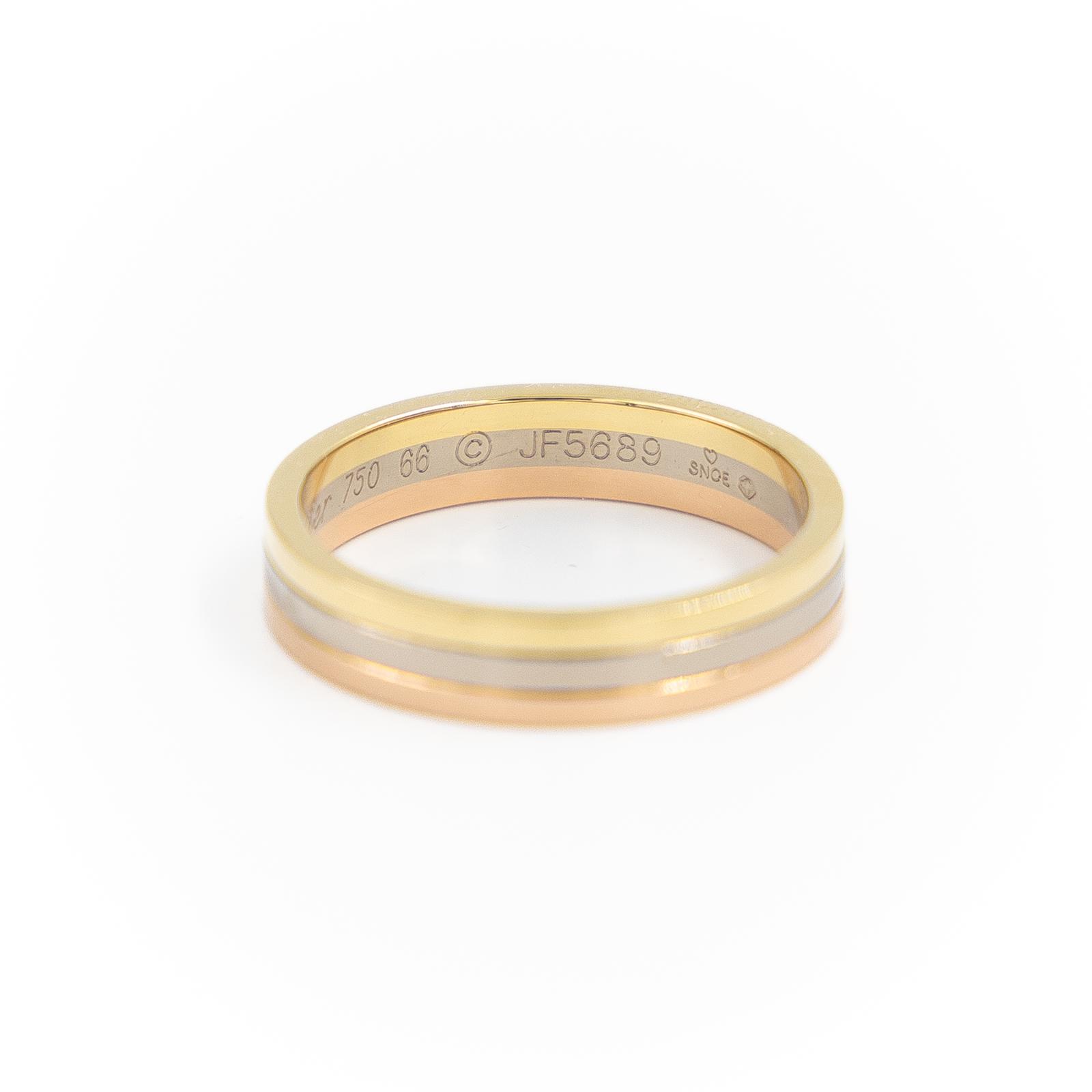 Cartier Trinity Alliance Ring Yellow gold, Pink gold, White gold