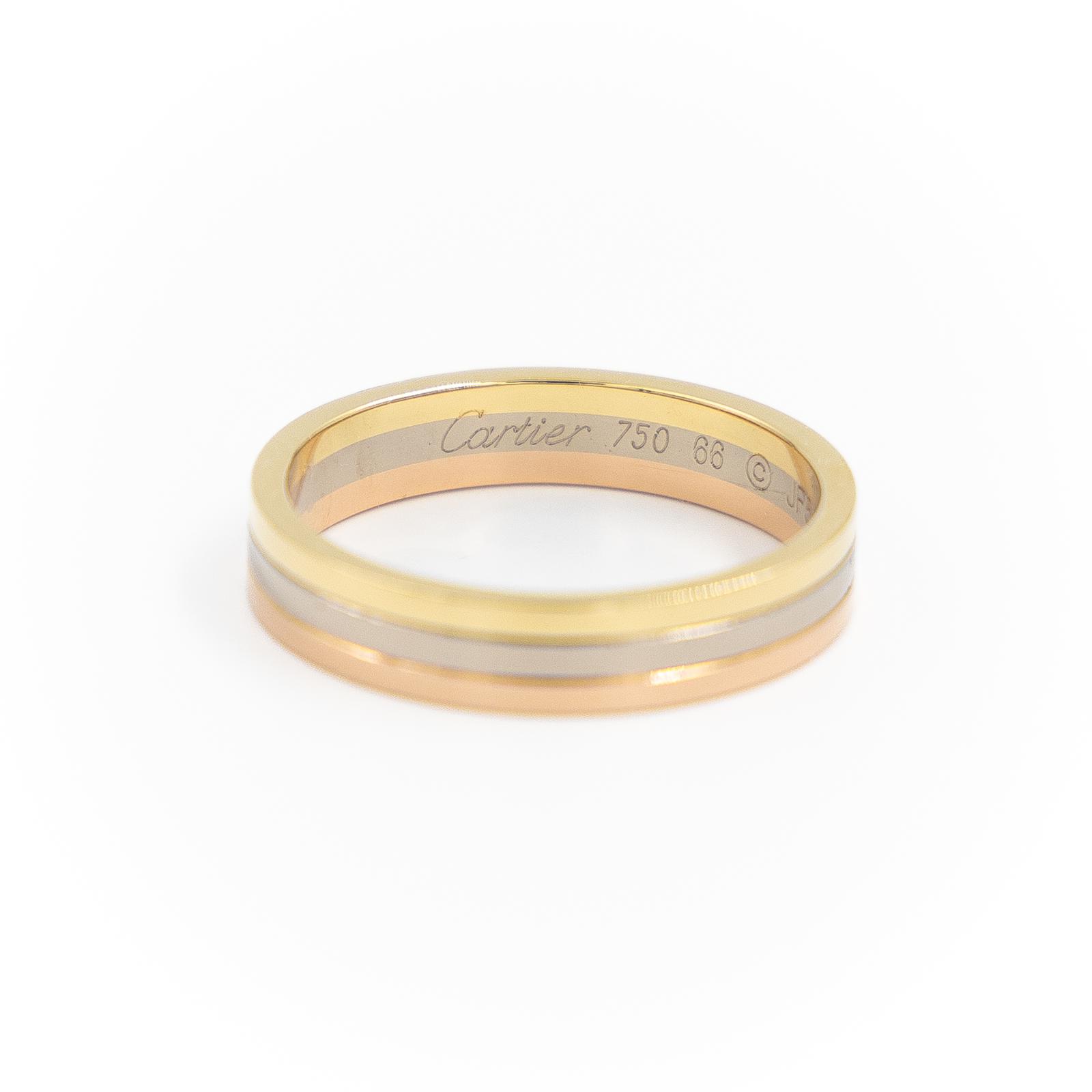 Cartier Trinity Alliance Ring Yellow gold, Pink gold, White gold