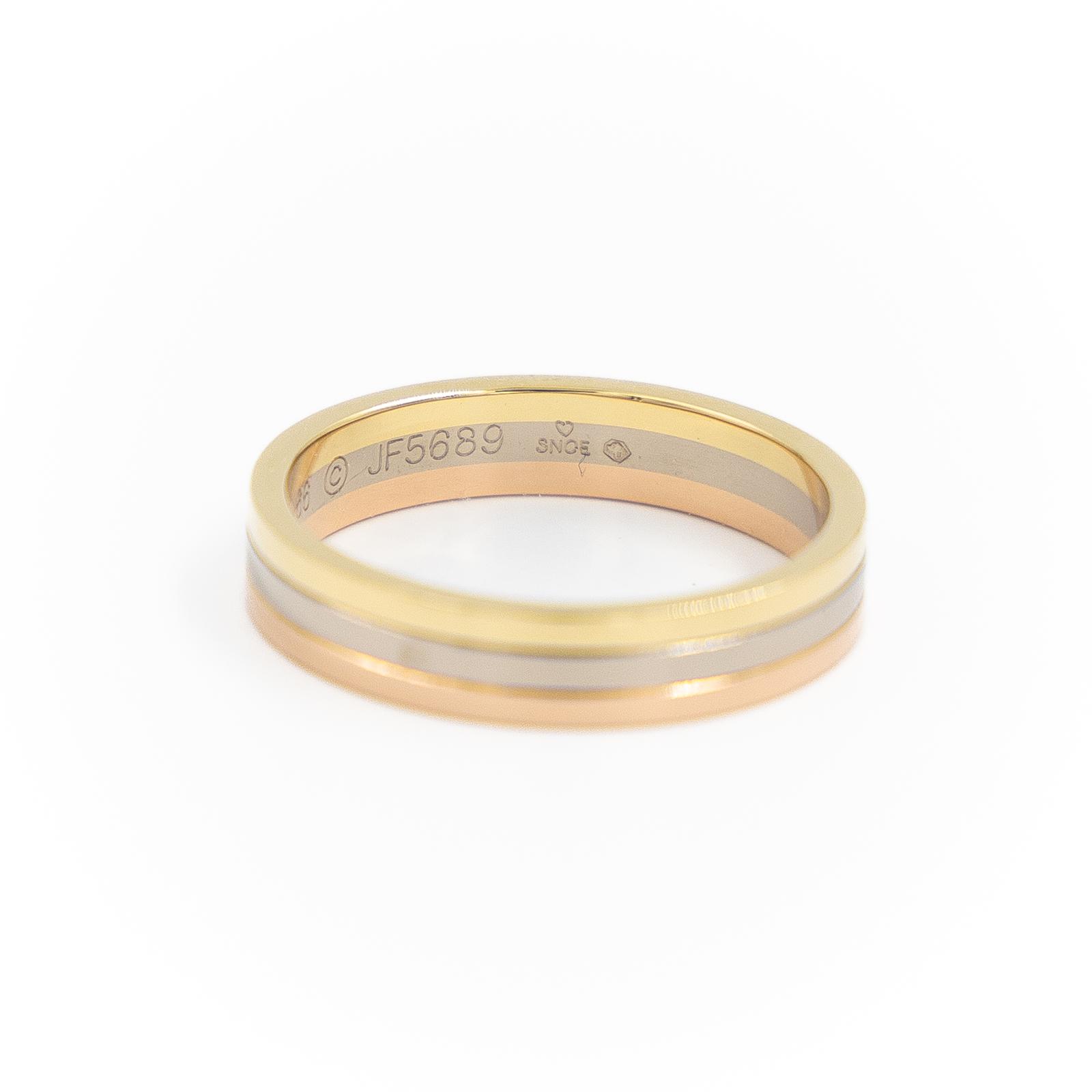 Cartier Trinity Alliance Ring Yellow gold, Pink gold, White gold